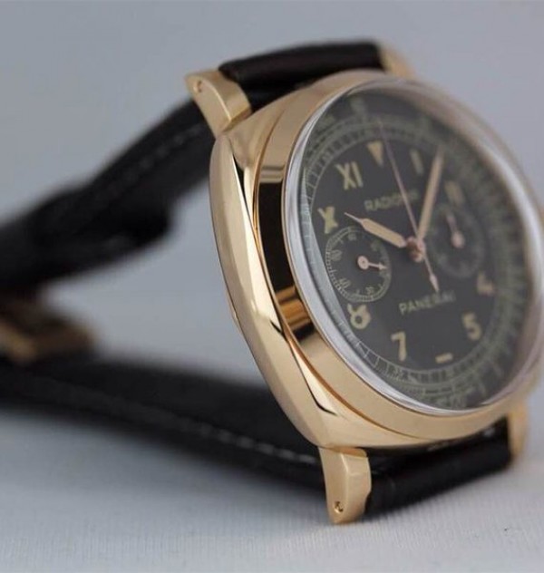 Replica Panerai XF PAM519 Leather Strap Manual Winding Chrono - Elite Watch Atelier