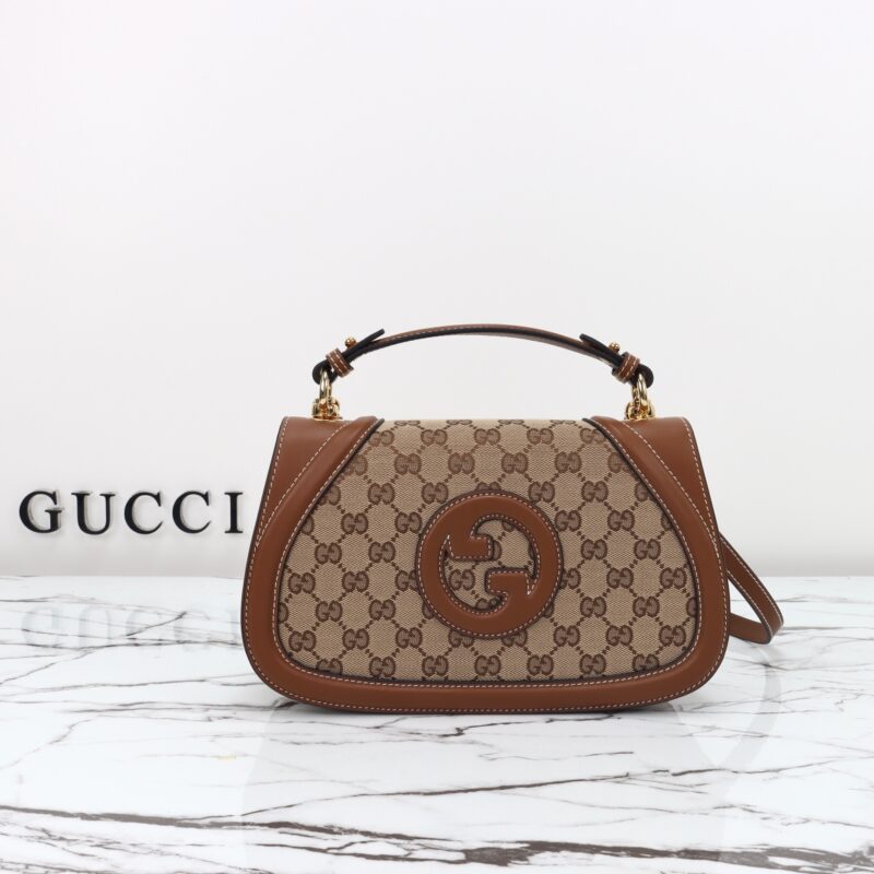 Replica Gucci Blondie Top Handle Brown1:1High-quality replica