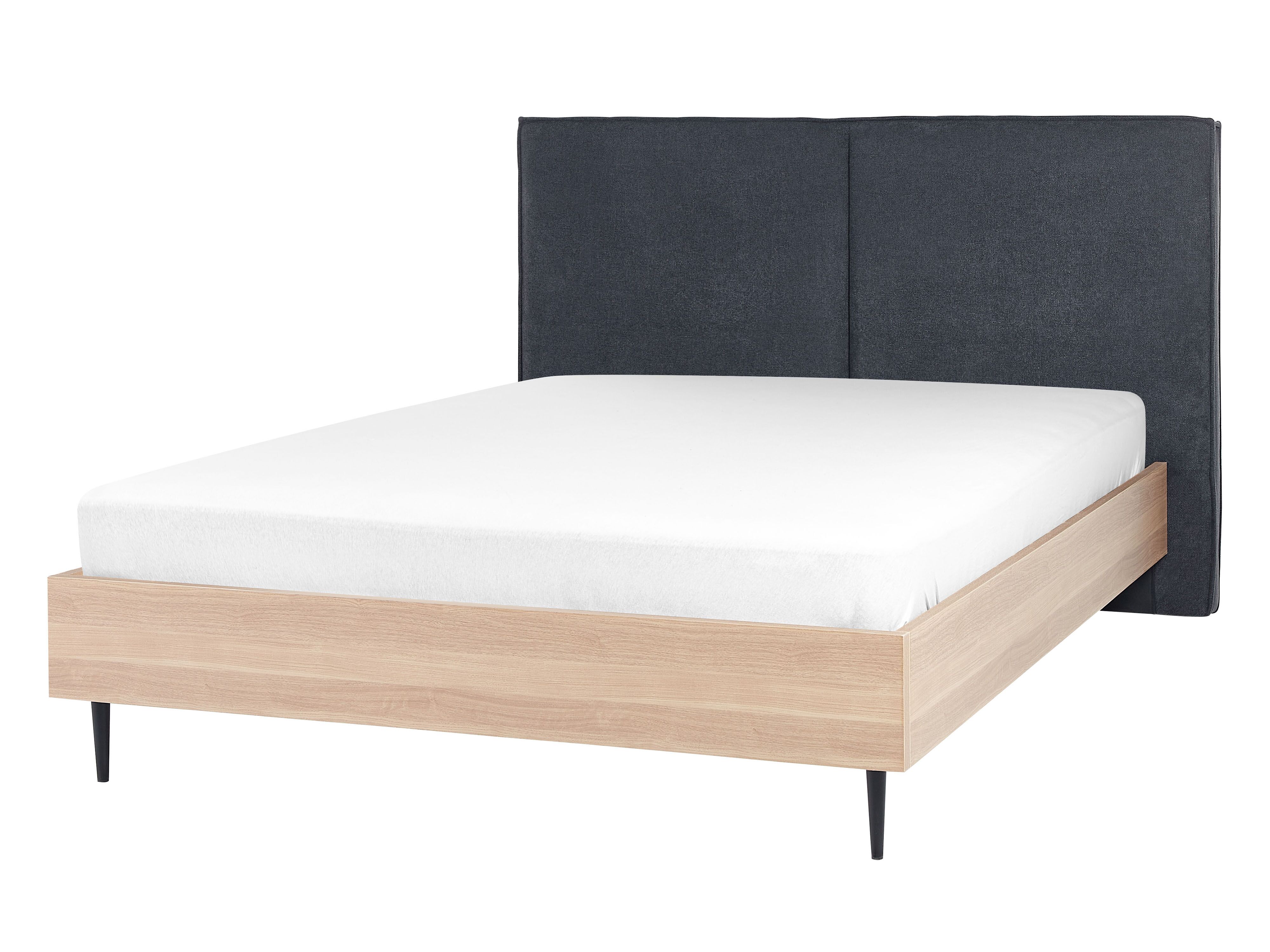 Bed Fabric IZERNORE 140 x 200 cm (EU Double) Dark Grey