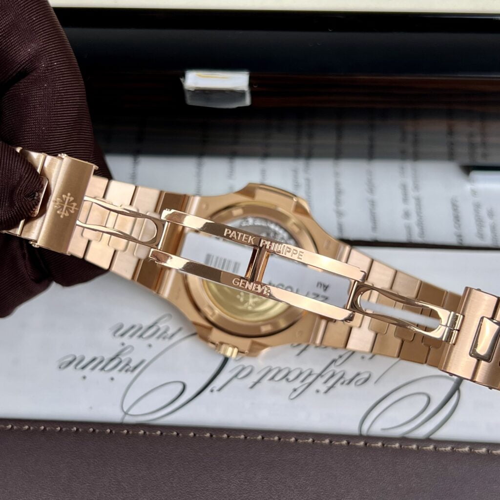 Patek Philippe Best Replica Watch Nautilus 5711 Gold Wrapped Brown Dial 3K Factory 40mm - Top club