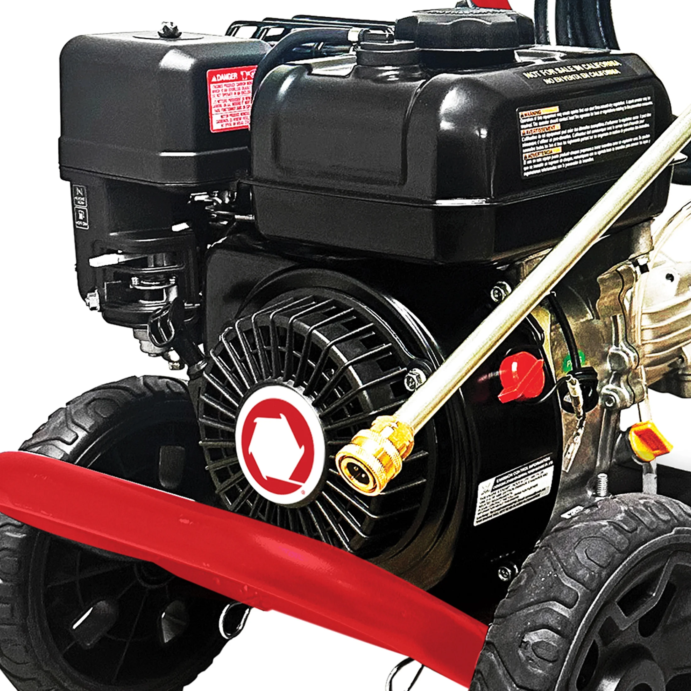 Alternative view of Troy-Bilt 3300 PSI 2.4 GPM with 195 CC Engine and Axial Cam Pump Gas Pressure Washer (0 Volts)