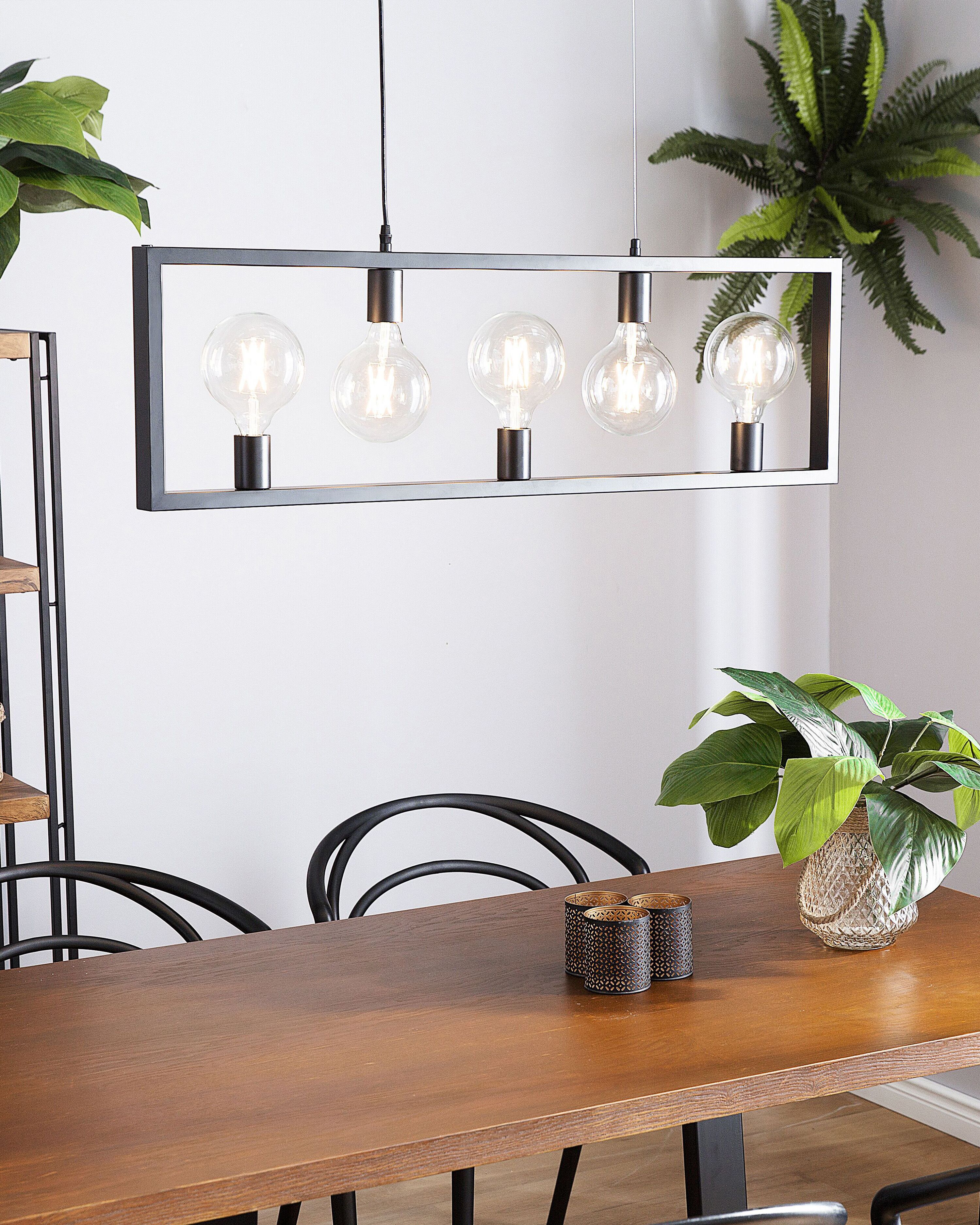 Pendant Lamp BAYAS Metal Black