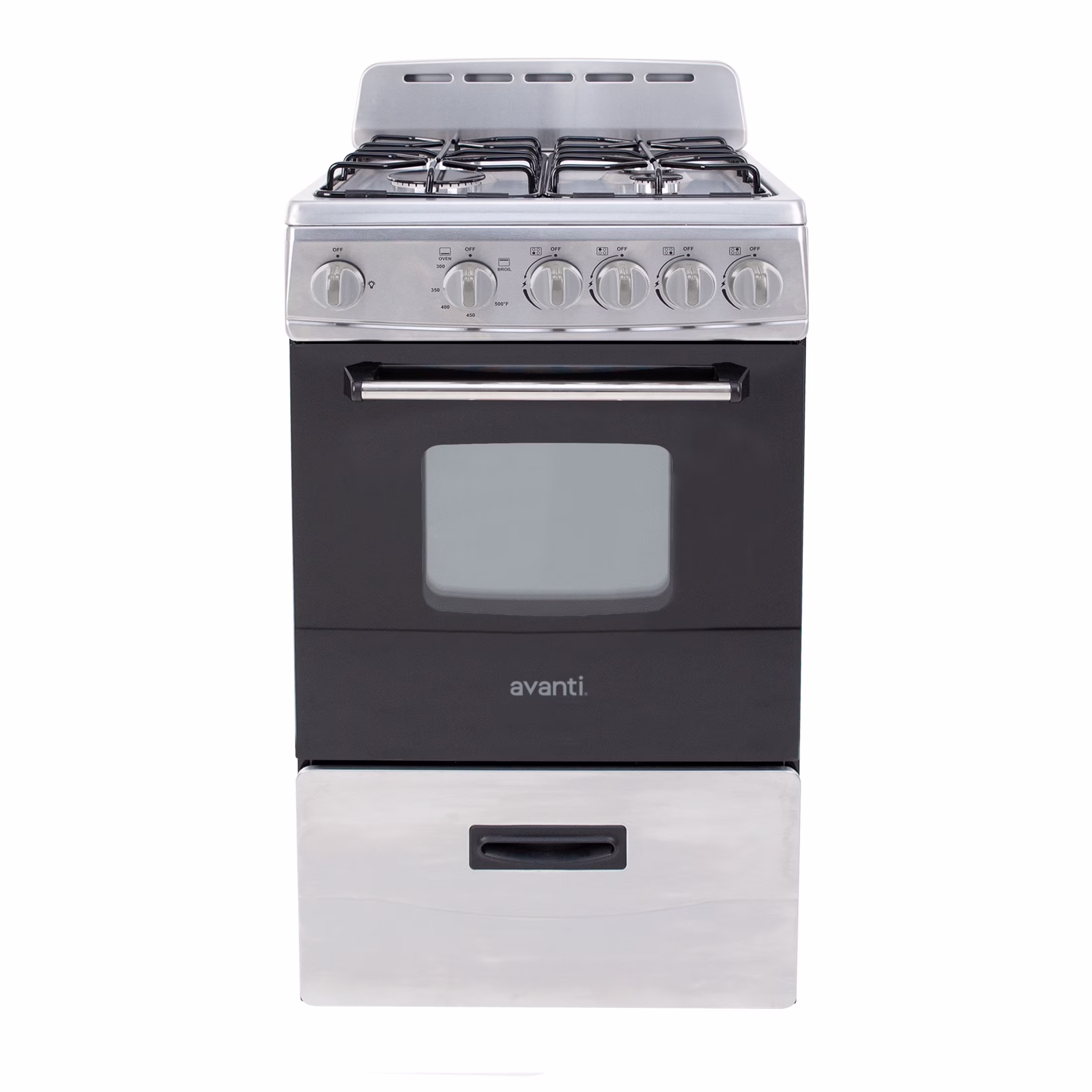 Avanti 20" Compact Gas Range Oven, in Stainless Steel (GR2013CSS)