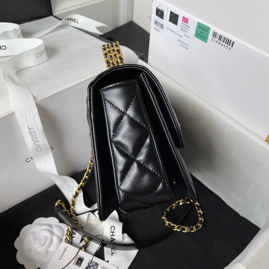 Replica Chanel Mini Flap Bag With Top Handle As3886