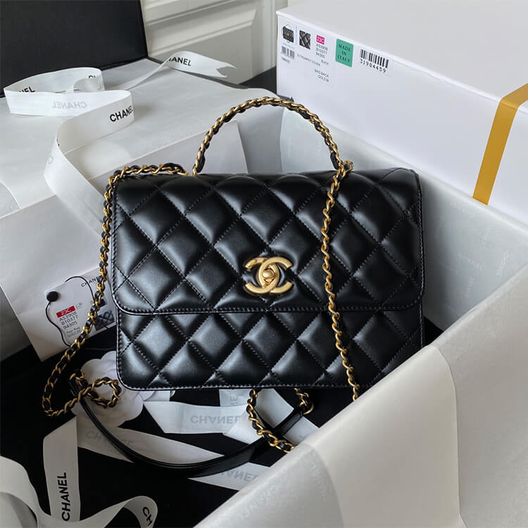 Chanel Small Flap With Top Handle1:1High-quality replica