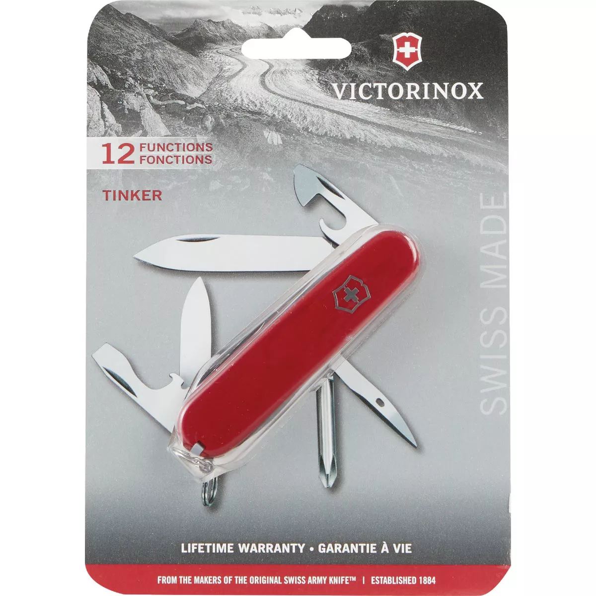 Victorinox Tinker 12-Function 2-1/4 In. Red Swiss Army Knife