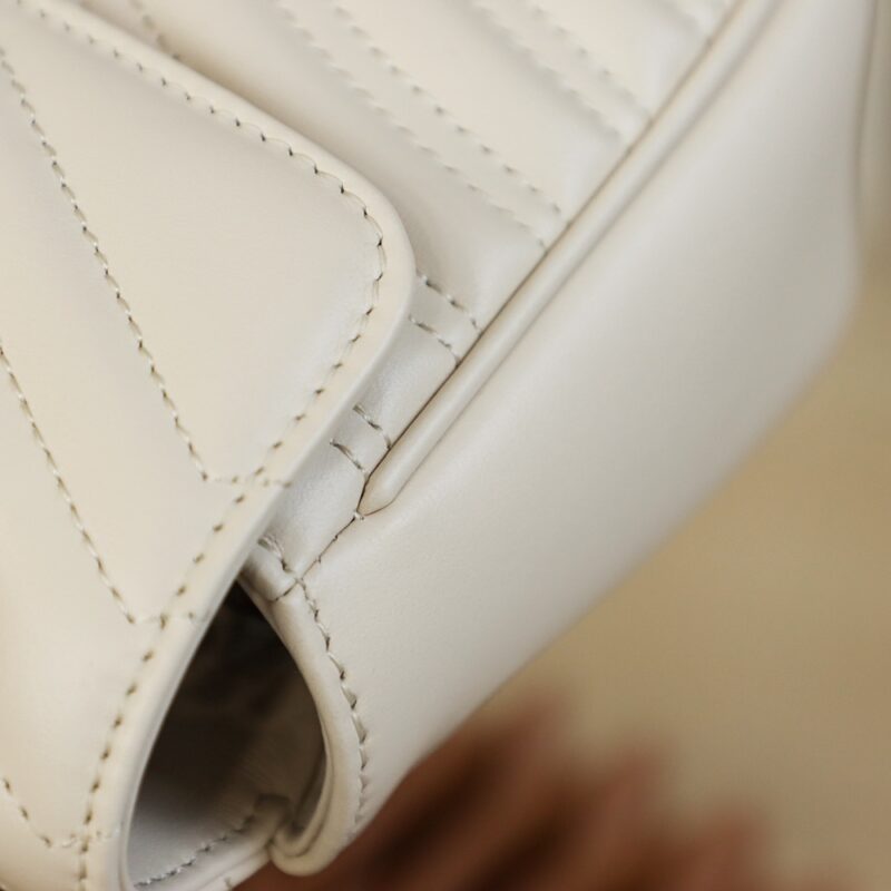 Replica Gucci GG Marmont Medium White1:1High-quality replica