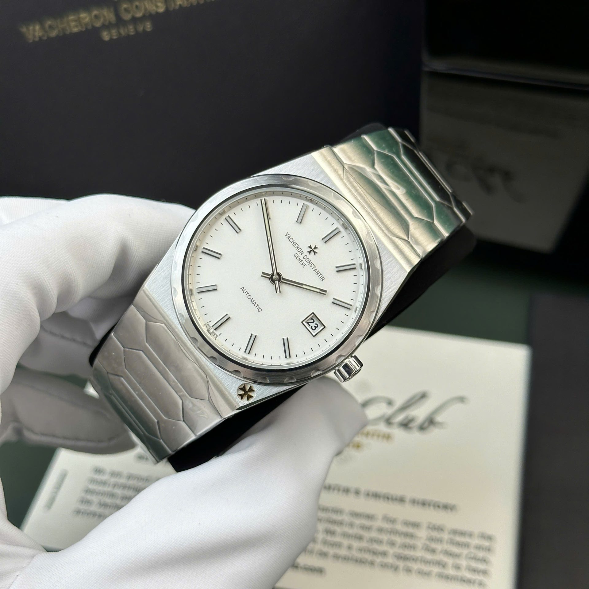 Vacheron Constantin Replica Watch Historiques 222 White Dial 8F Factory 37mm - Elite Watch Atelier