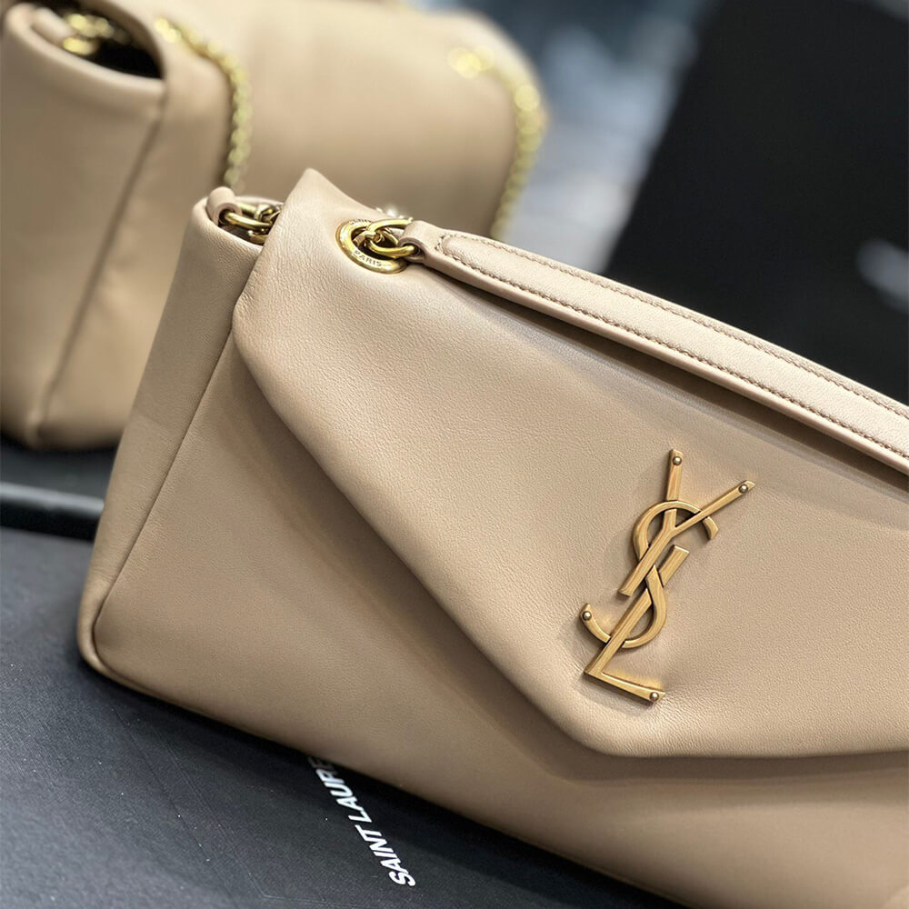 Ysl Calypso Small In Plunged Lambskin Bag1:1High-quality replica