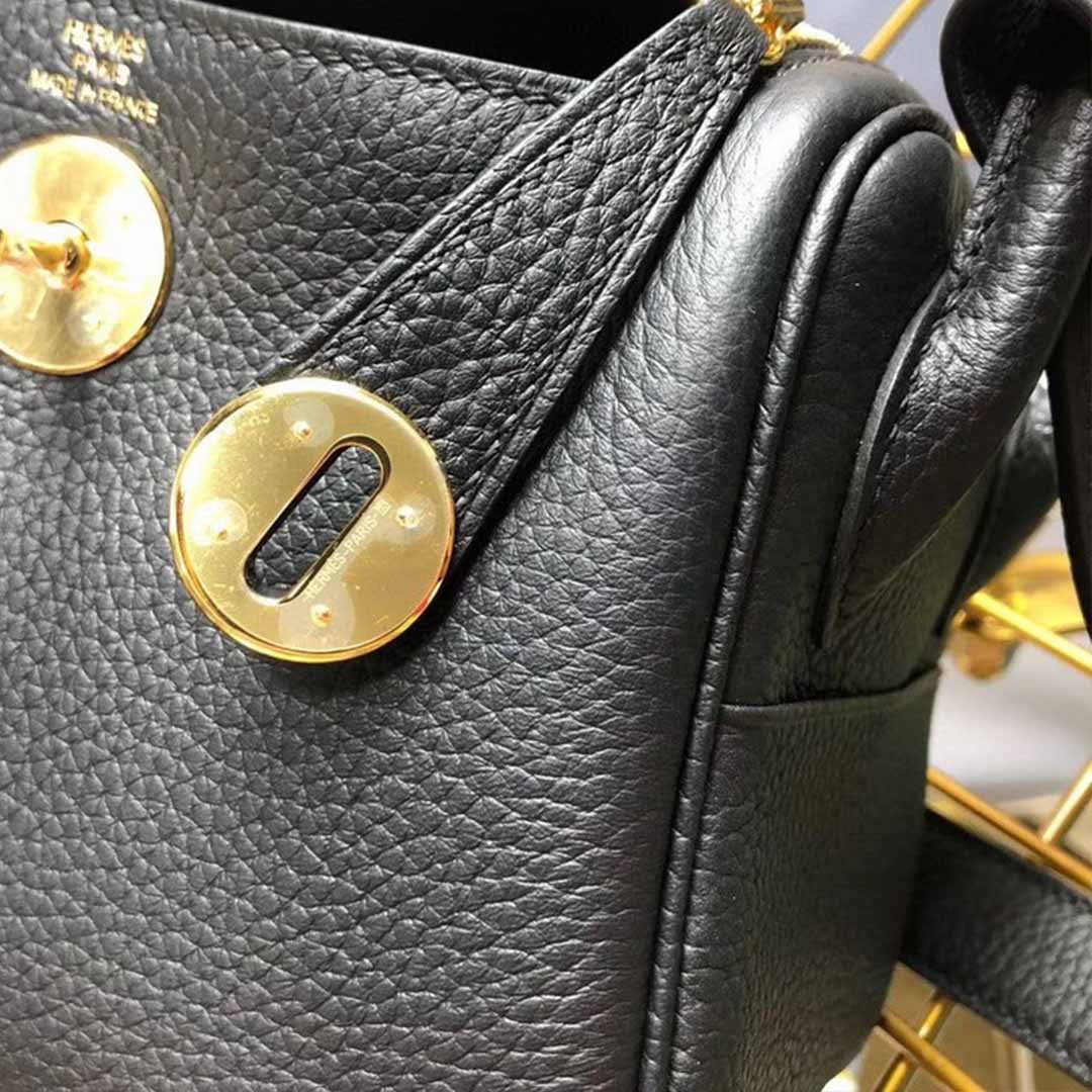 Replica Hermes Aaa-Lindy Mini Bag H079086Ck37 Black/Red/Grey1:1High-quality replica