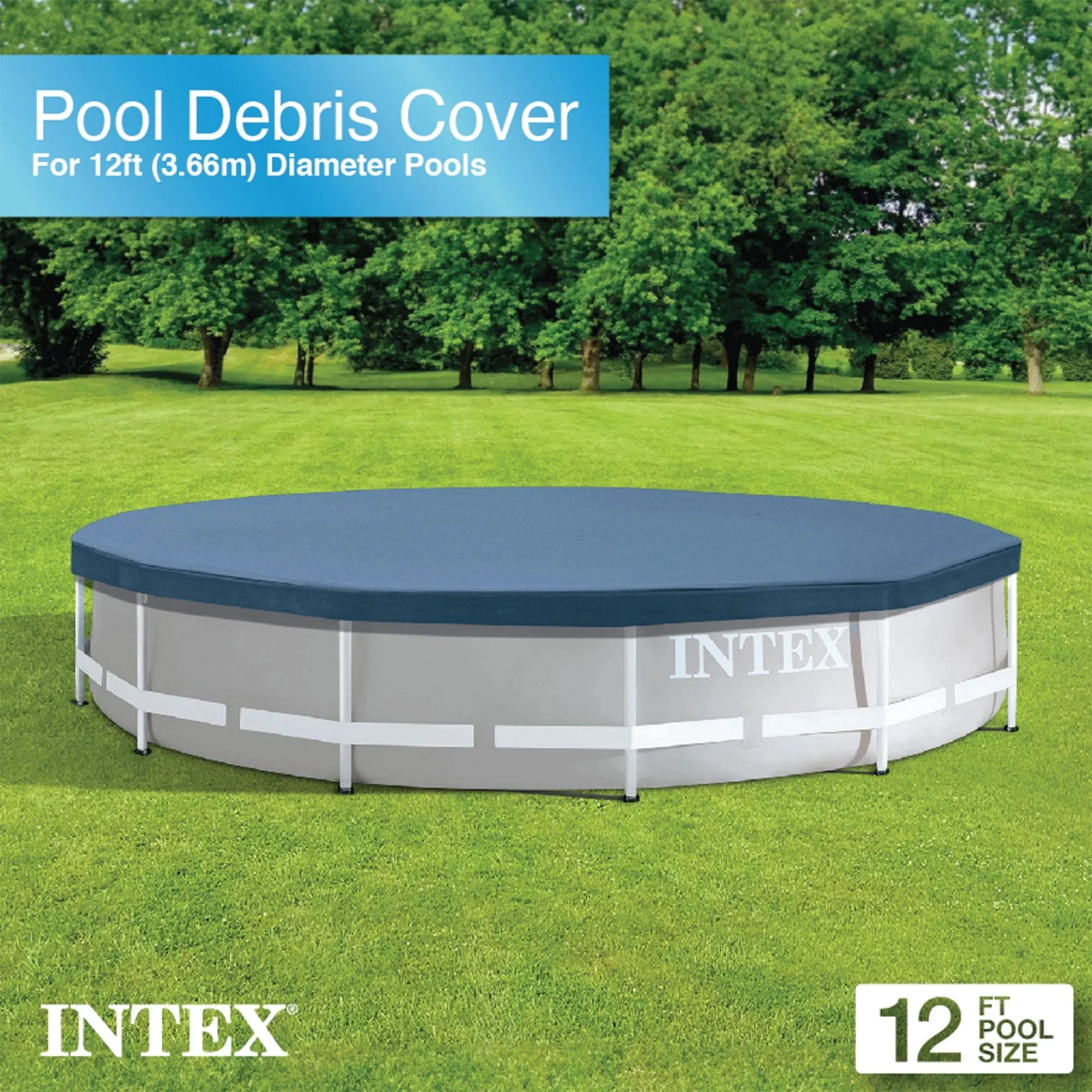 Intex Metal Frame Above Ground Swimming Pool With Filter And Cover, 12 Ft x 30 Inches - 28211EH - Image 27 Intex Metal Frame Above Ground Swimming Pool With Filter And Cover, 12 Ft x 30 Inches - 28211EH - Image 27