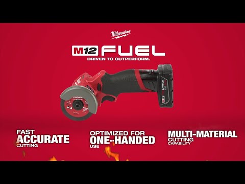 Milwaukee M12 FUEL Brushless 3 In. Compact Cordless Cut-Off Tool (Tool Only)