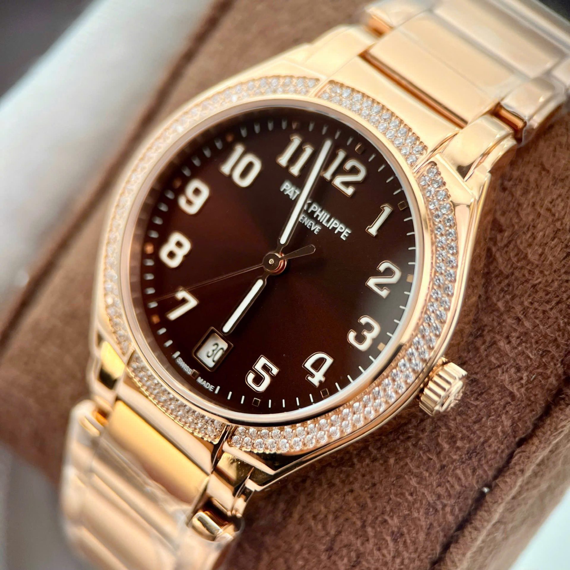 Patek Philippe Twenty 4 7300 Replica 11 Watch Women Metal Strap 36mm - Top club