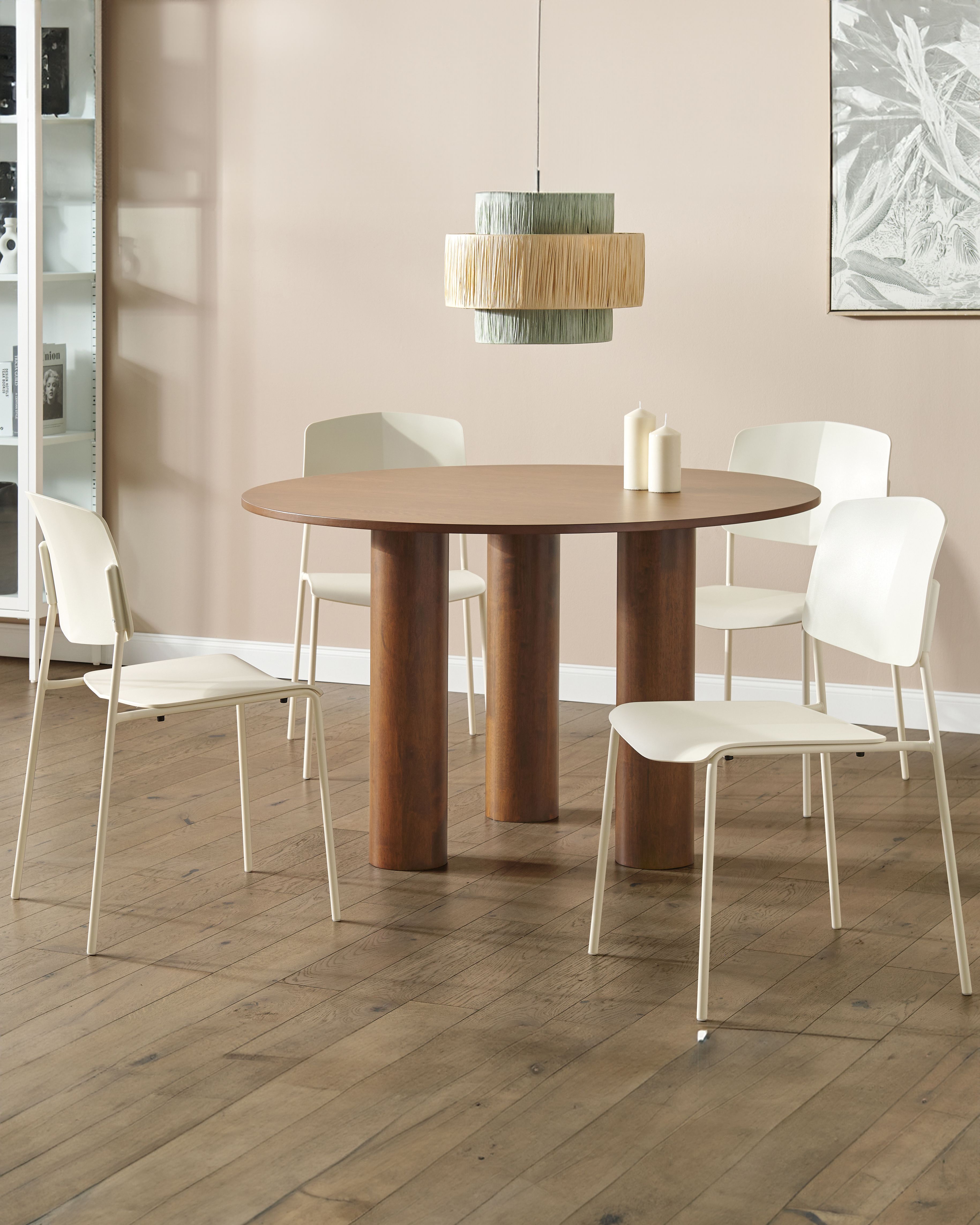 Set of 4 Dining Chairs ASTORIA Beige