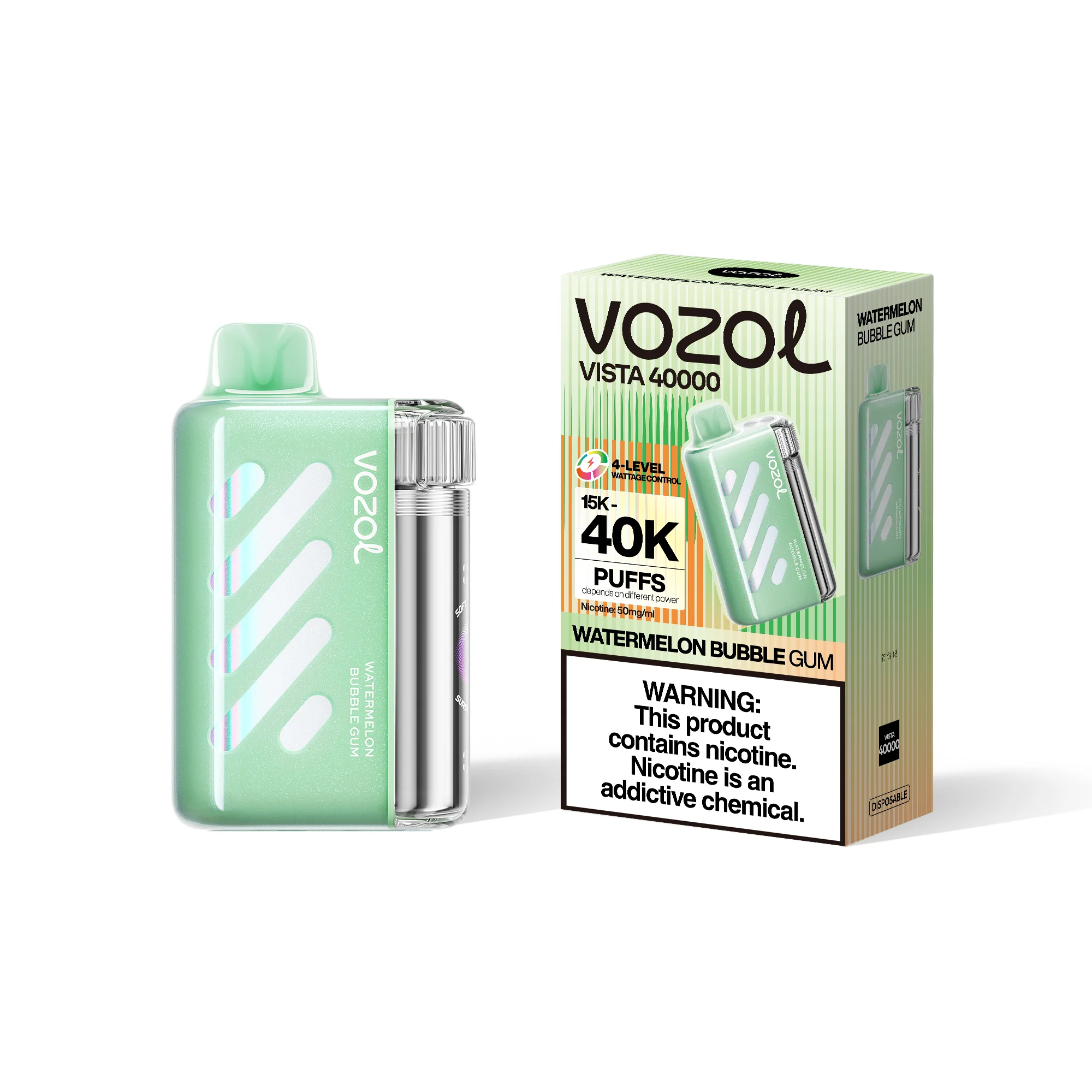 VOZOL VISTA 40K jednorazowy e-papieros (wszystkie smaki)