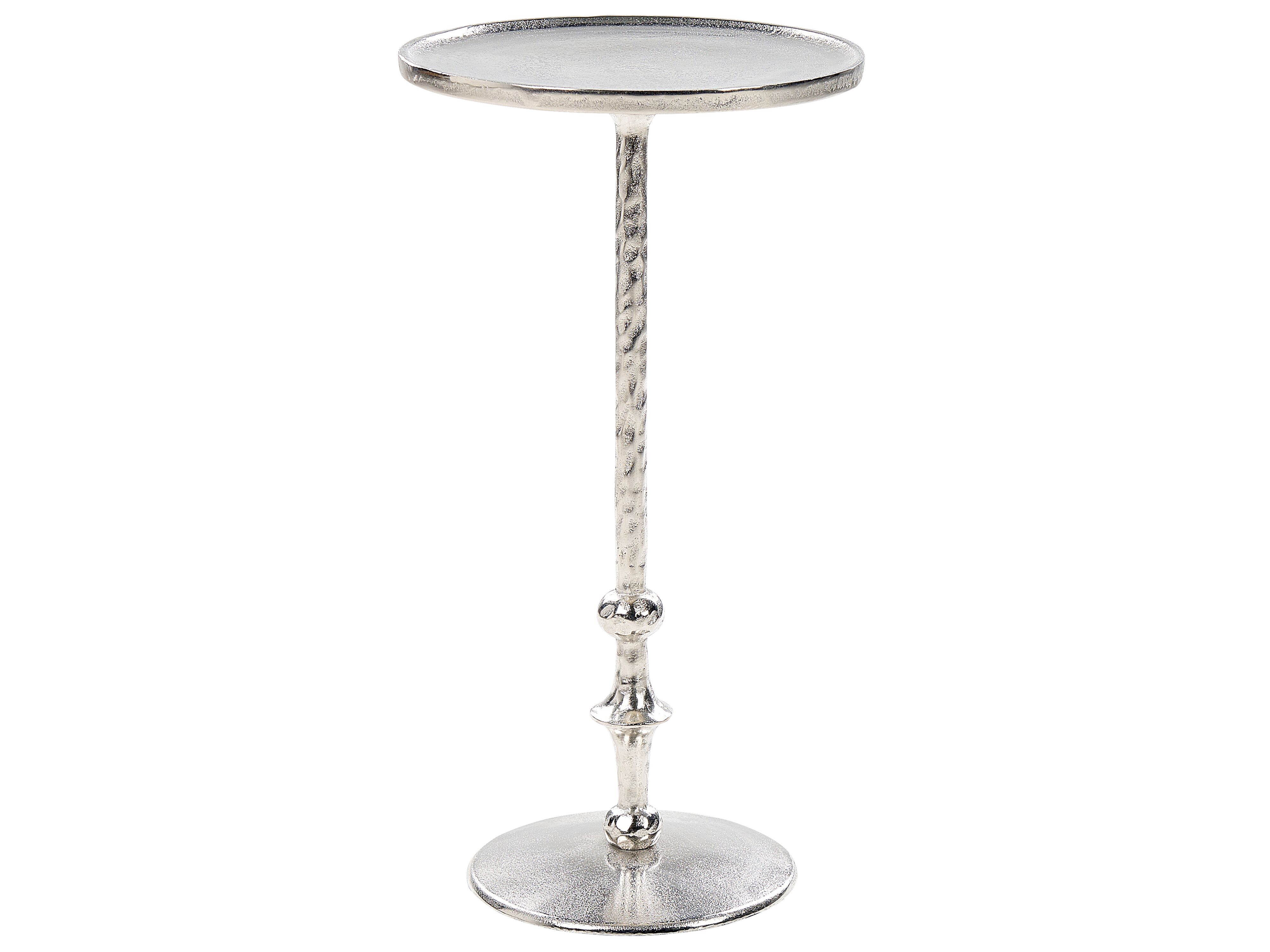 Side Table MEDA Metal Silver