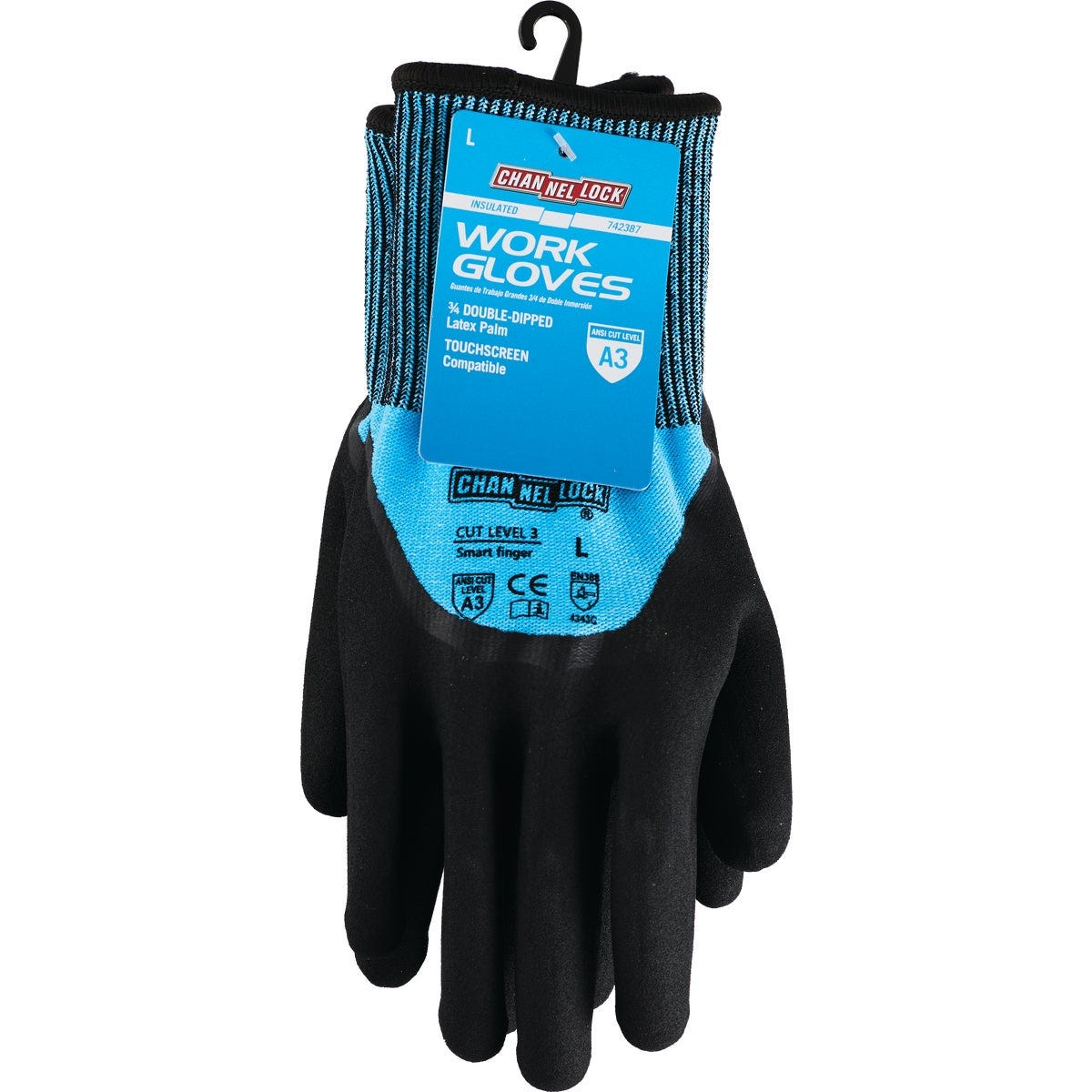 Channellock Large Cut Level 3 Insulated Coated Glove