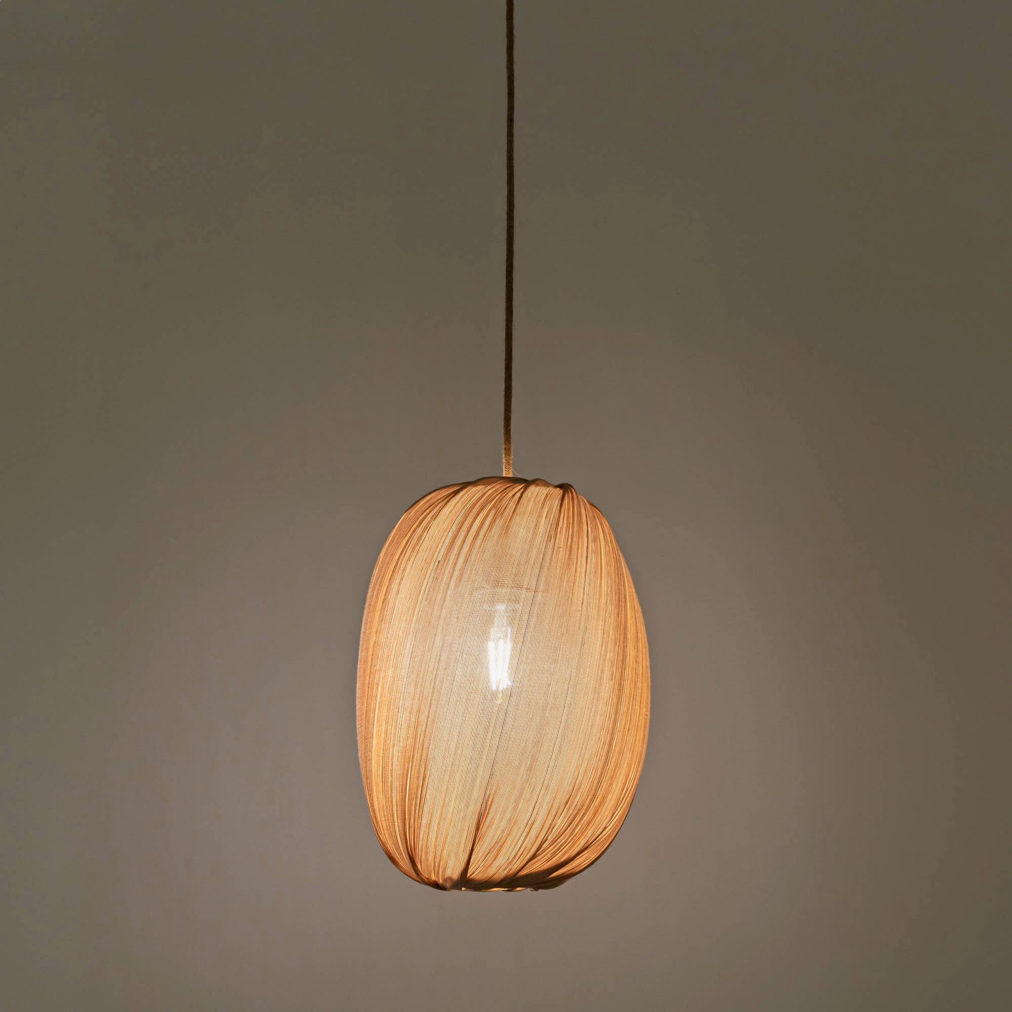 GARENCE - Suspension non électrifiée en bambou D30cm - naturel