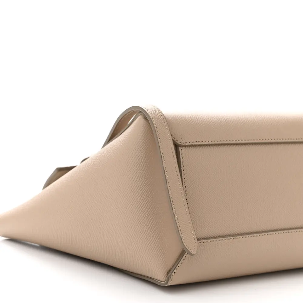 Shop Mirror Quality Celine Micro Belt Bag Replicas in Light Taupe1:1High-quality replica