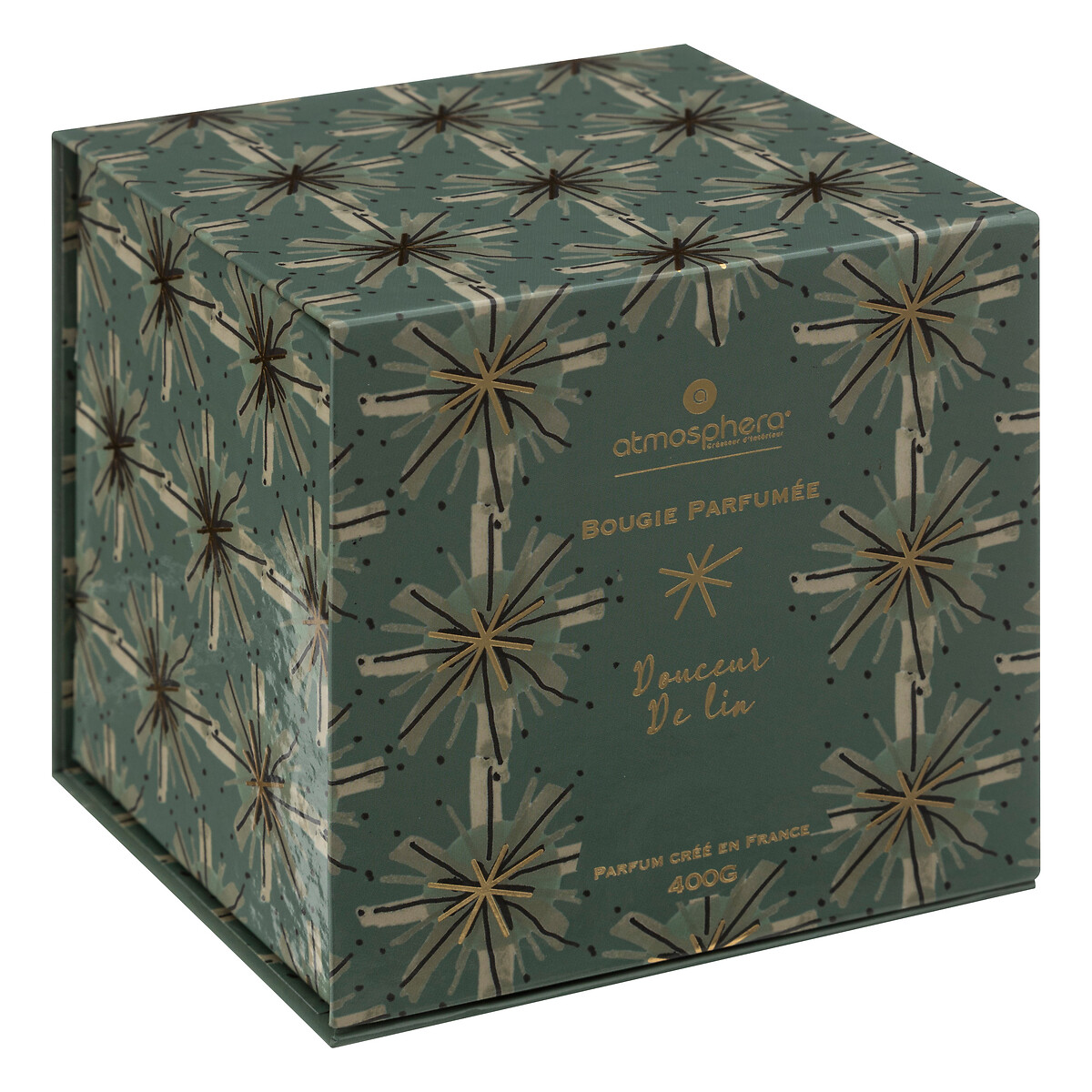 Scented candle "Plum" Suavidad de lino, 400g