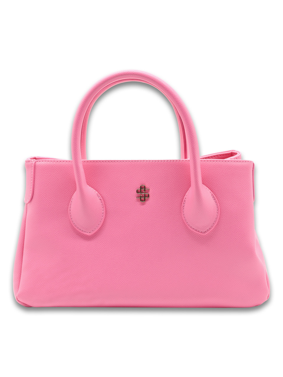 0126-BAG-LTHR-VGN-CRS-HDL-PINK - Simply Southern Outlet