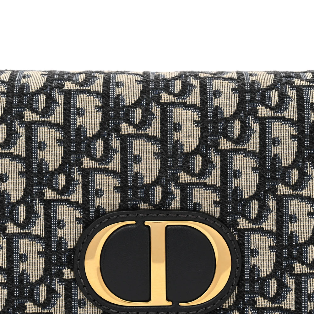Oblique Canvas Dior Montaigne Replica with Gold Hardware1:1High-quality replica