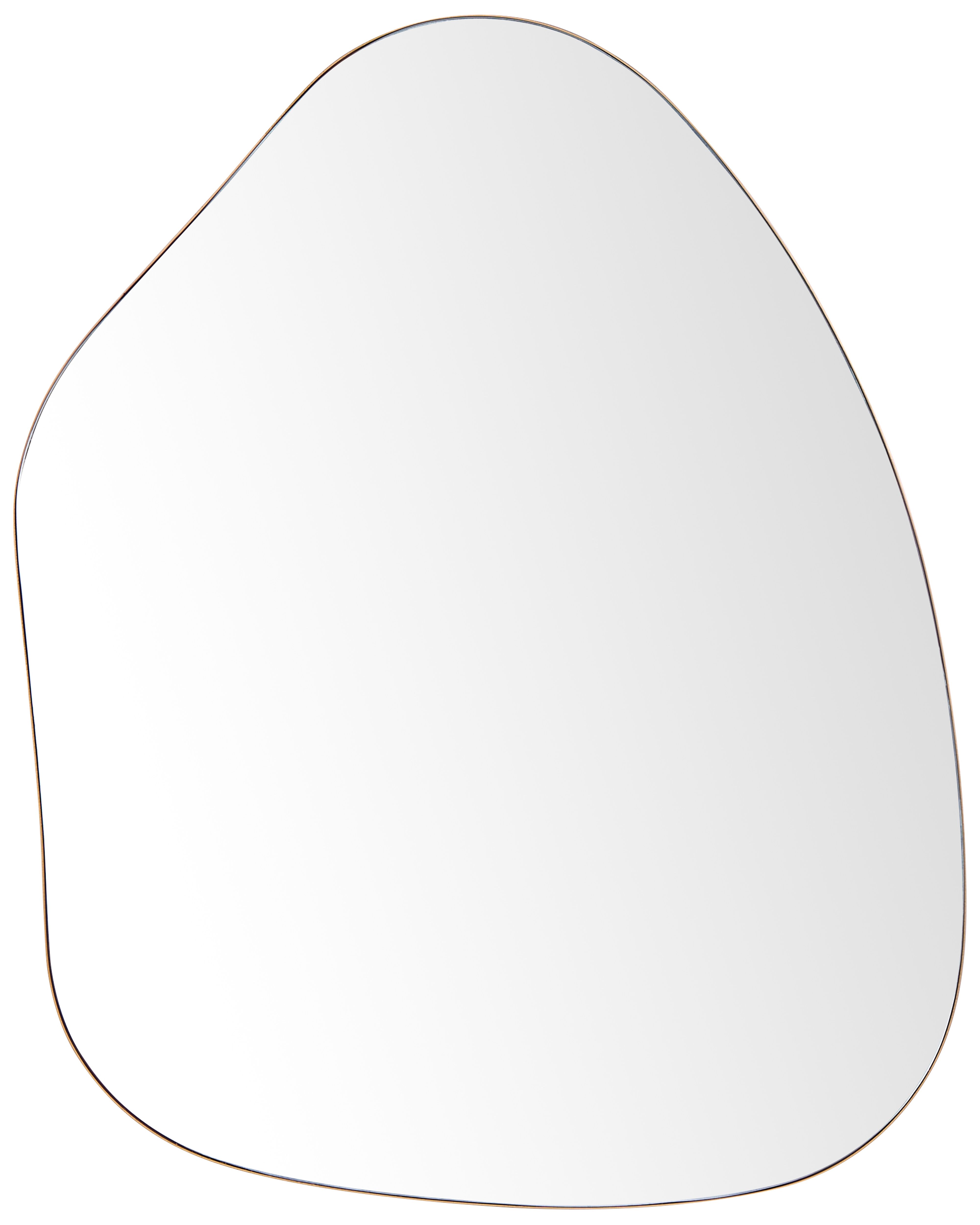 Wall Mirror PUTEAUX 70 cm 92 cm Metal Gold