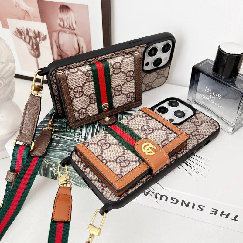 GG Card Bag Chain Classic iPhone Case - Wholesale & Influencer