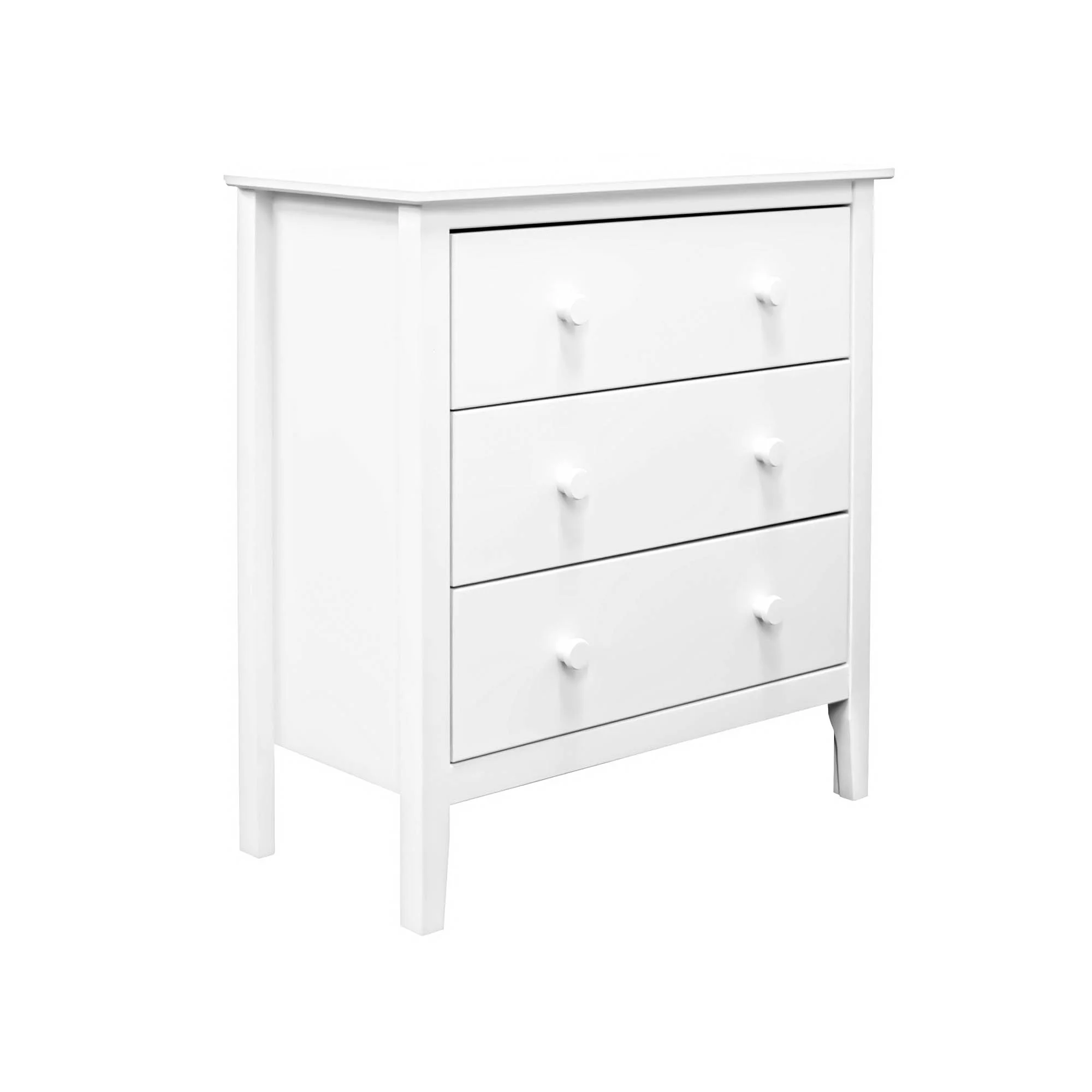 Adeptus Solid Wood Easy Pieces 4 Drawer Chest of Drawers - White - Image 40