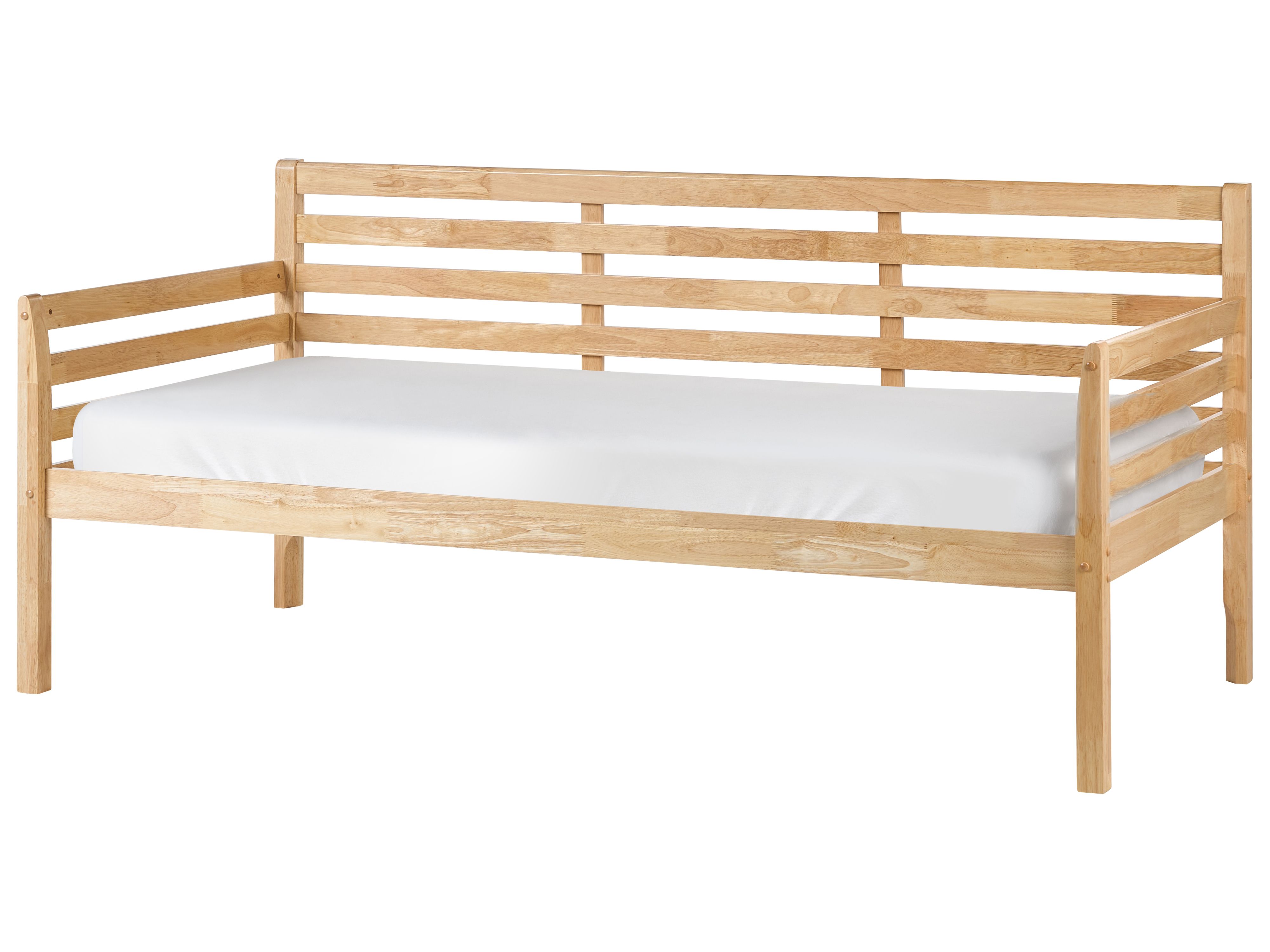 Daybed Wood THEZA 90 x 200 cm (EU Single) Natural