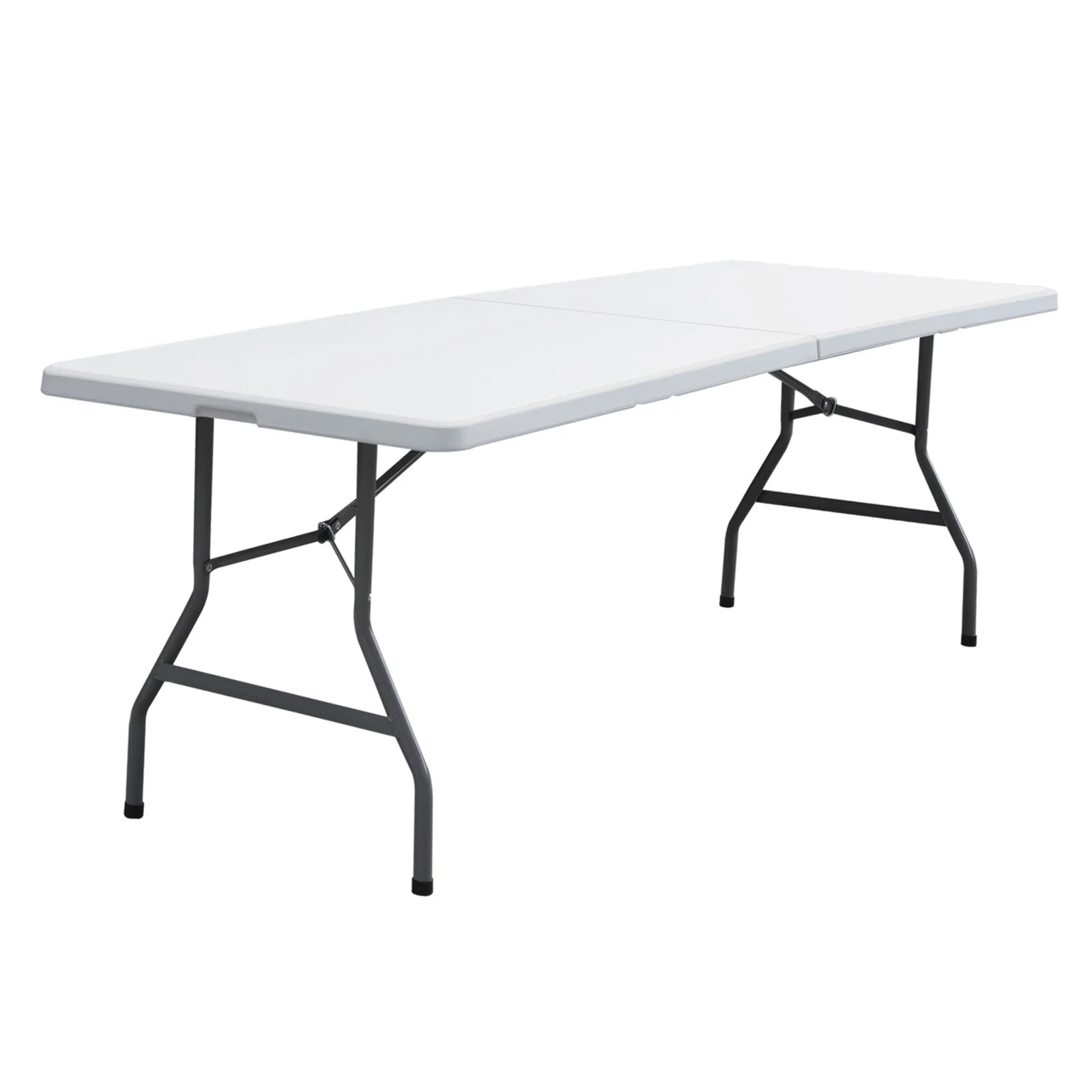 HXYHJ 3/4/6/8 FT Plastic Folding Tables - Ultra - Portable, Durable for Indoor & Outdoor Use - Ideal for Picnics, Camping, Parties and More-6 FT - Image 14