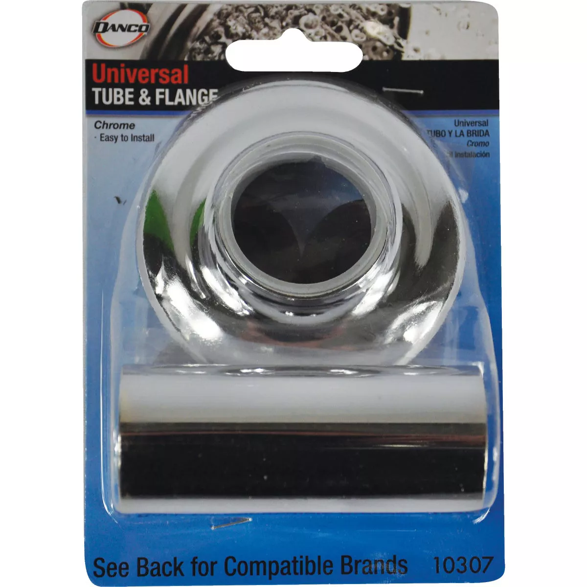 Danco Chrome Zinc & Polished Chrome Flange