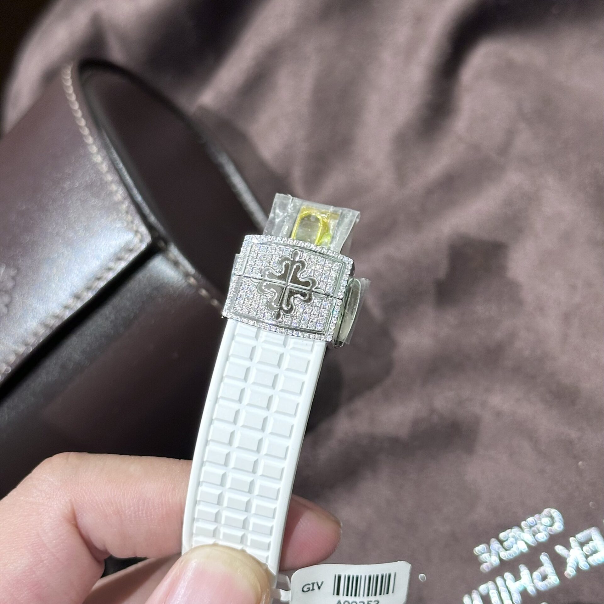 Patek Philippe Replica 11 Watch Aquanaut 5069G With Moissanite Diamond 35.6mm - Top club