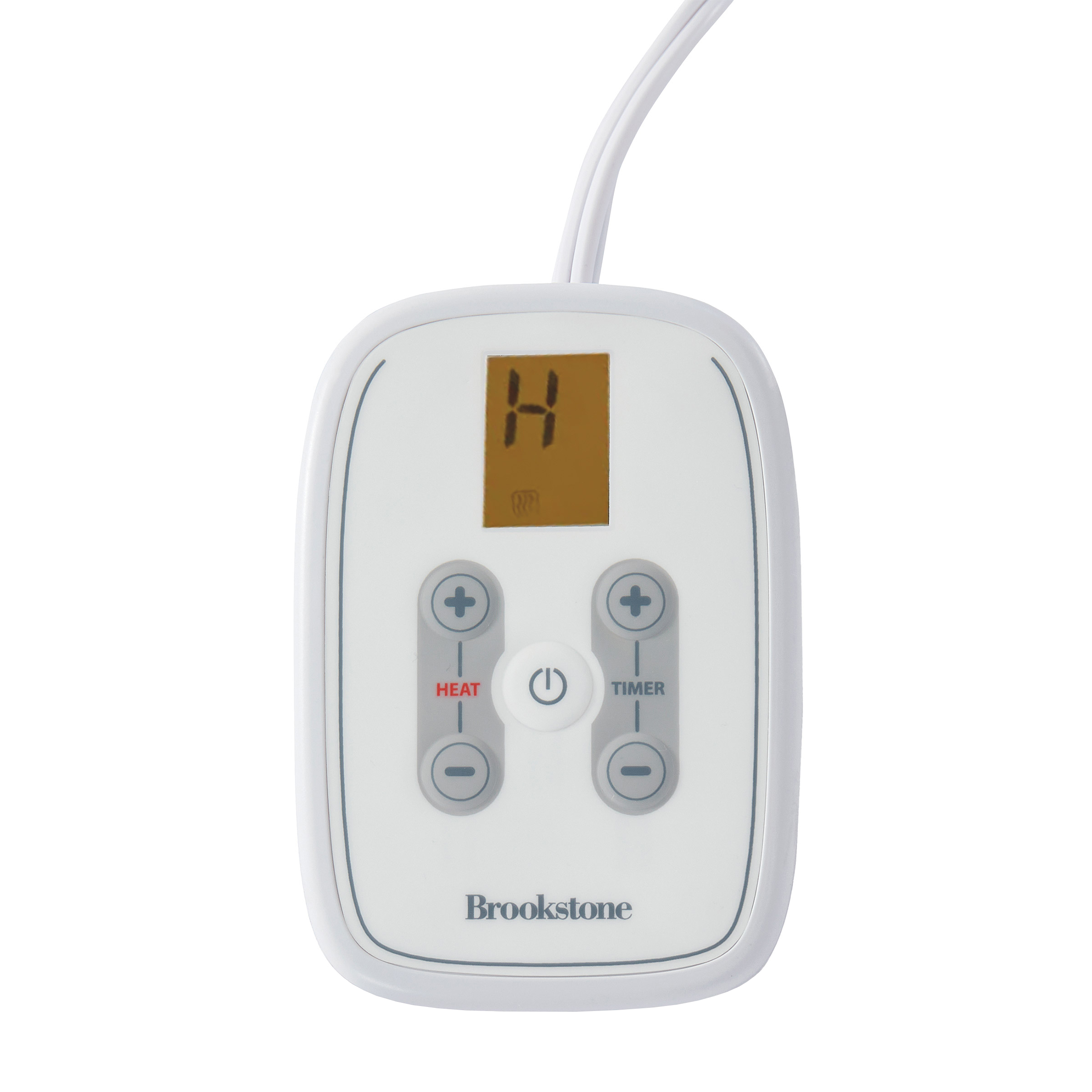 Brookstone Quilted-Comfort Cotton Heated Mattress Pad - Image 3