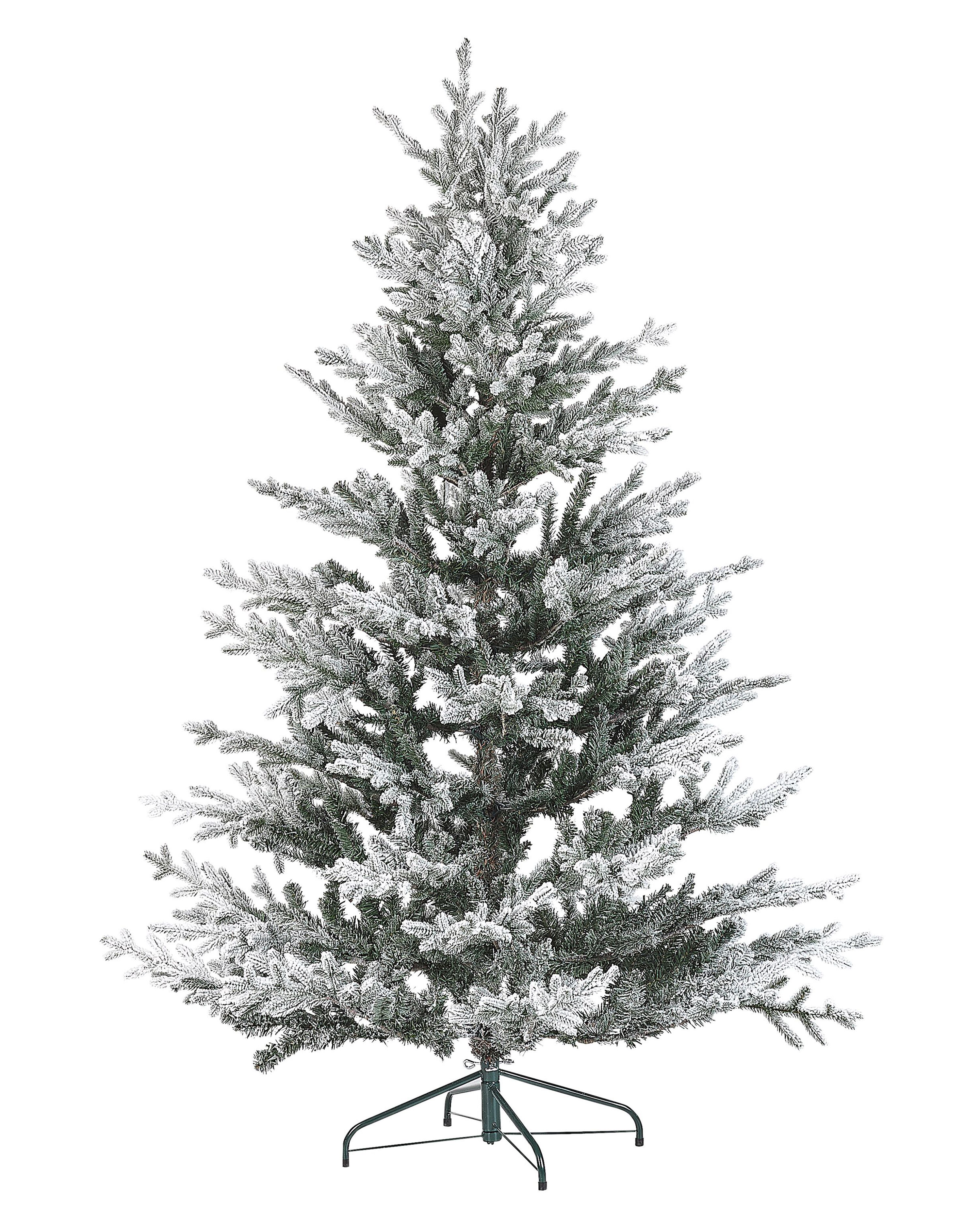 Artificial Snowy Christmas Tree BRISCO 180 cm White