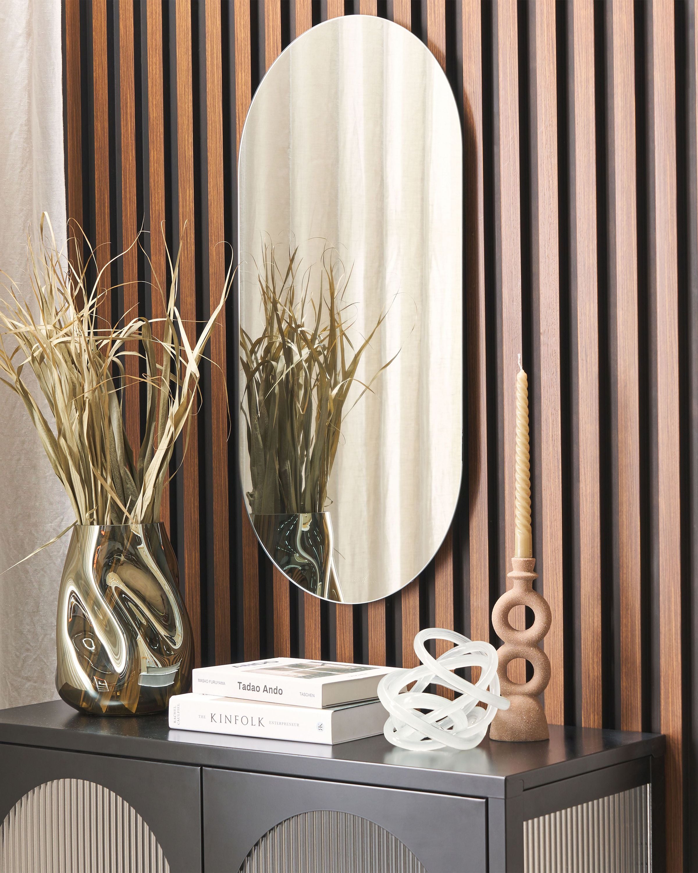 Wall Mirror ALFORTVILLE 40 cm 80 cm Silver