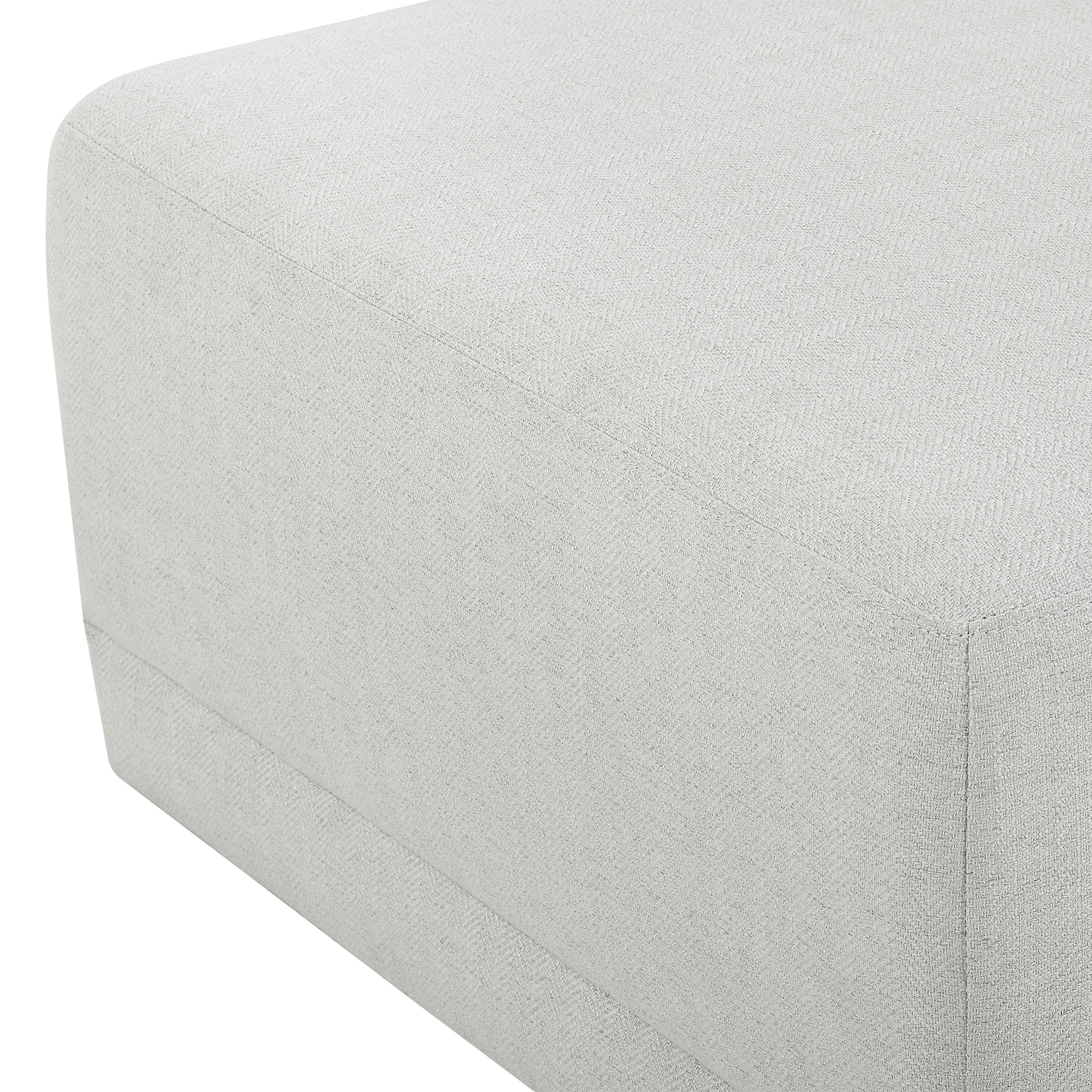 Beautiful Drew Modular Sectional Sofa with Ottoman by Drew Barrymore, Gray Fabric - Image 28