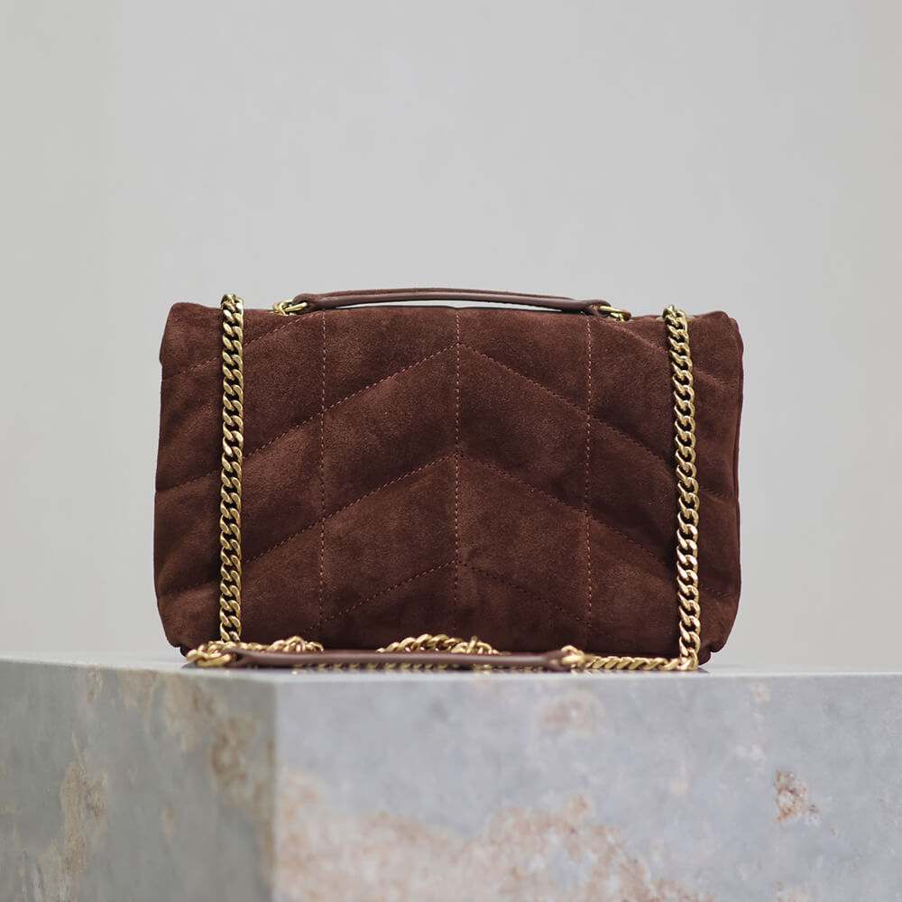 YSL Toy Puffer Bag in Suede1:1High-quality replica
