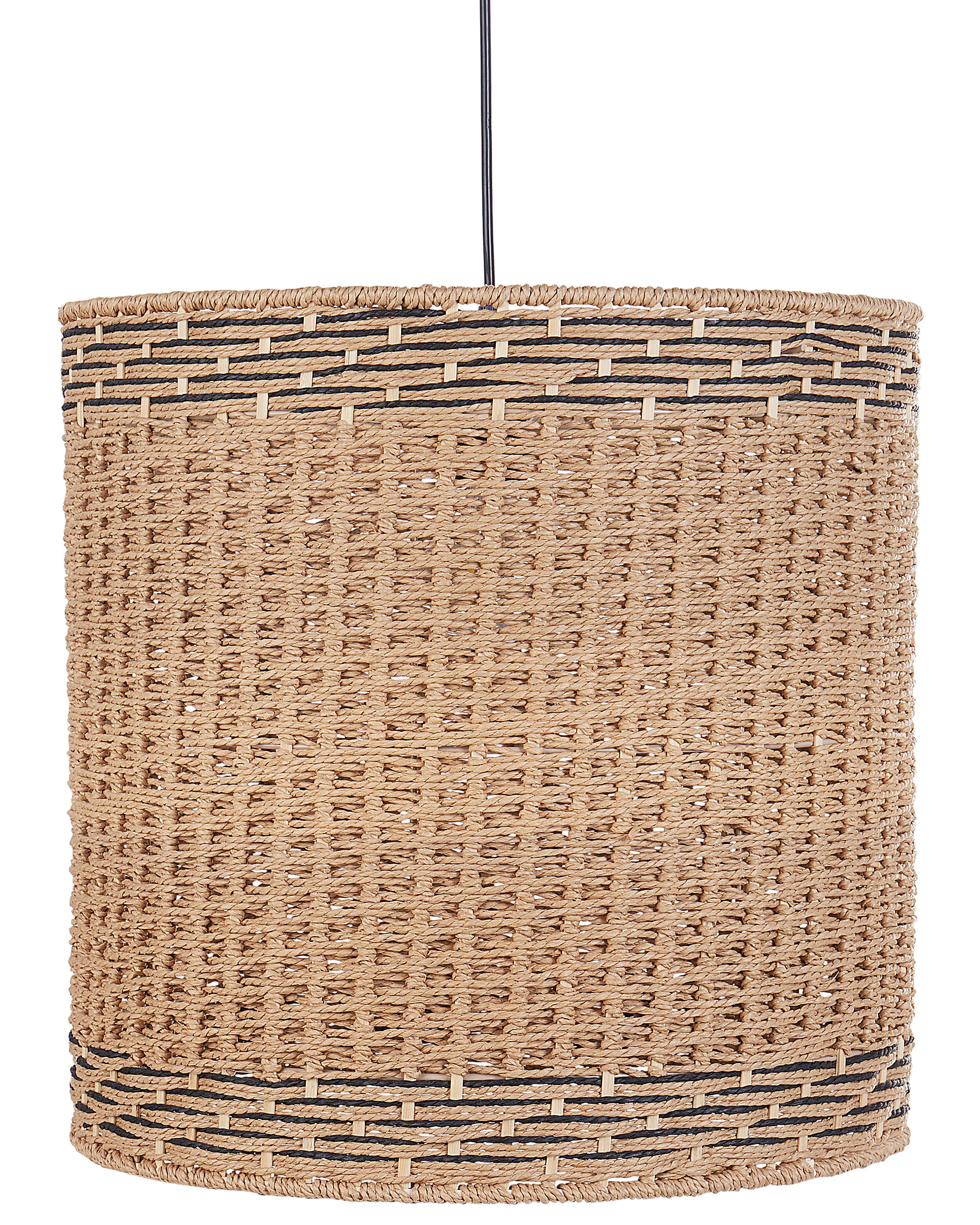 Pendant Lamp LUAPULA Paper Rope Natural