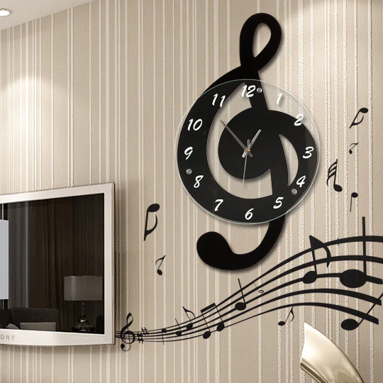 Creative Music Wall Clock
