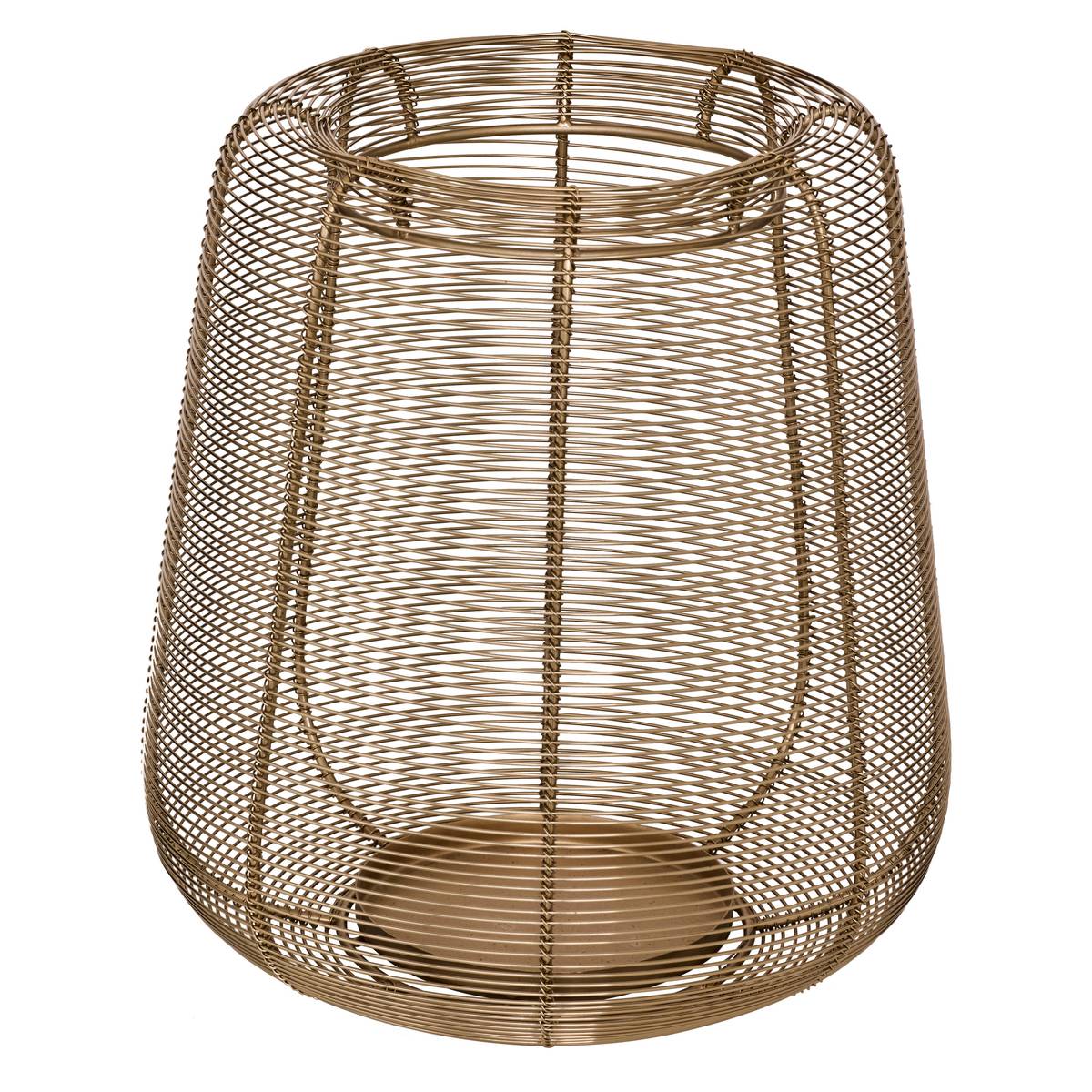 Lantern Gold, 27x27 cm