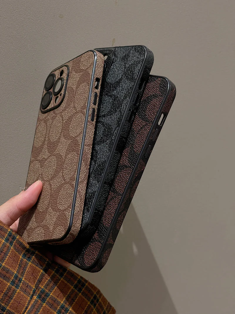 Coach iPhone Case  Brown -QB240402 - Wholesale & Influencer