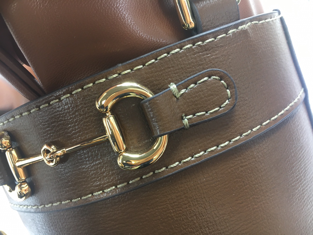Replica Gucci Horsebit 1955 Small Bucket Bag 6371151:1High-quality replica