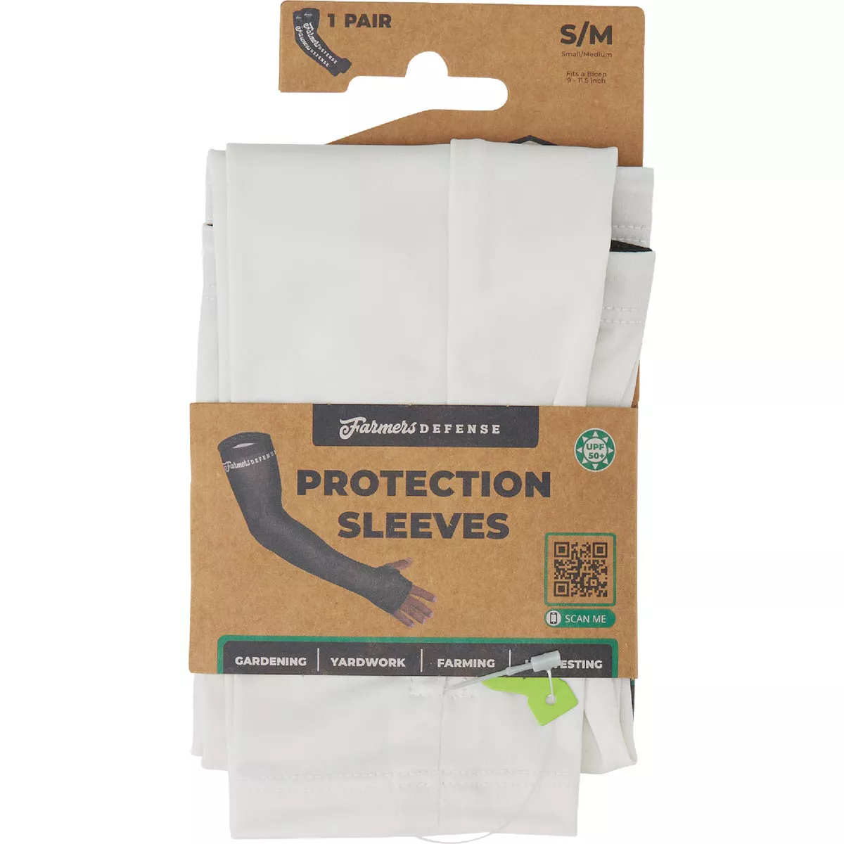 Farmers Defense Cream Protection Sleeves, Small/Medium
