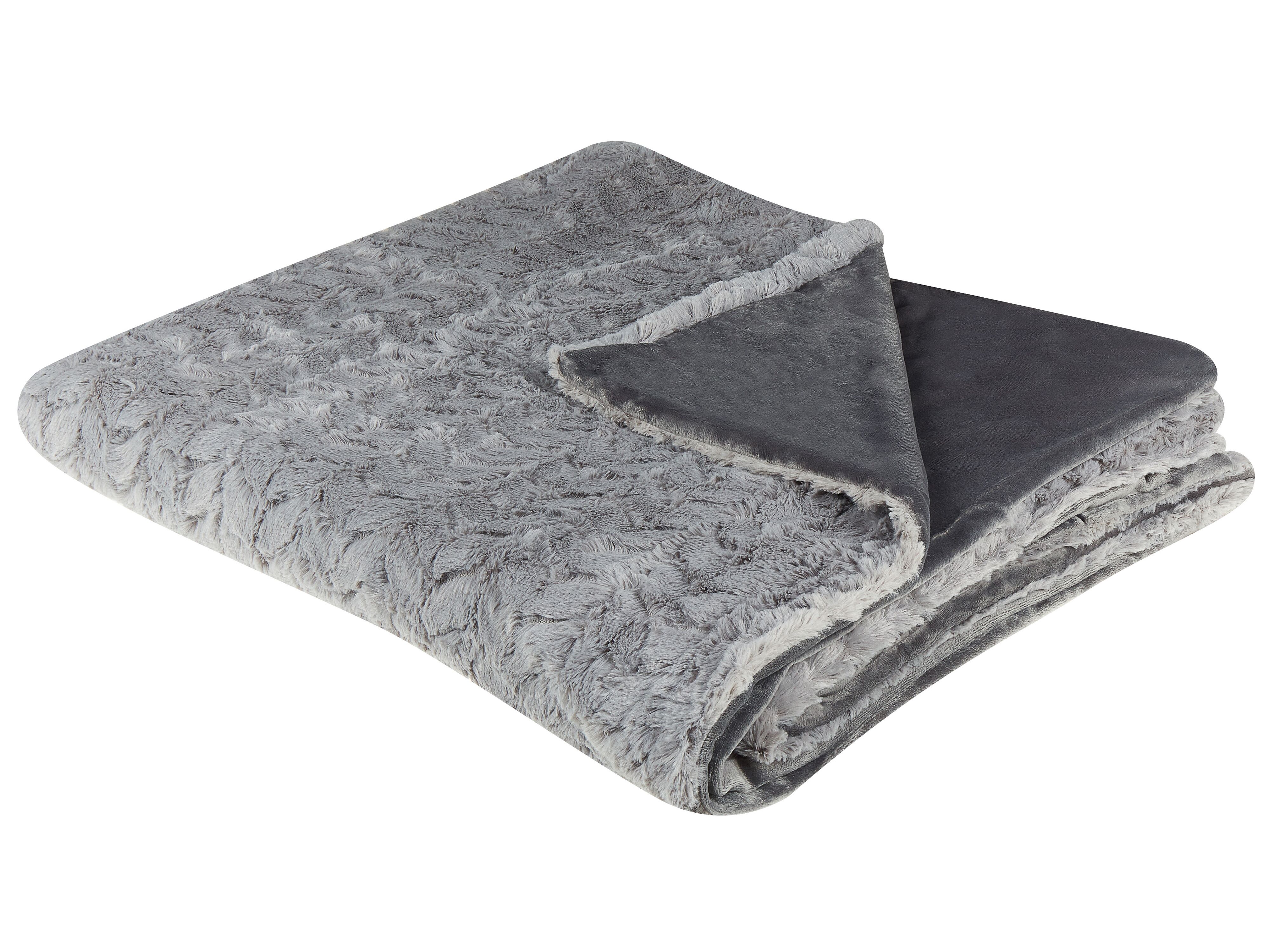 Blanket SARASWATI 200 x 220 cm Light Grey