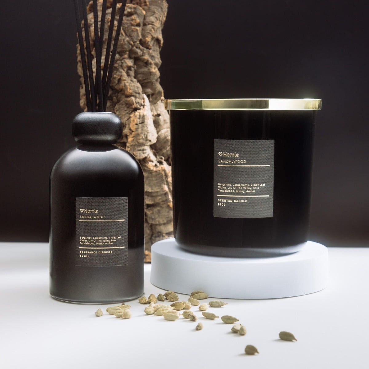 Świeca zapachowa VELUMA Jasmine&Bergamot 870 g