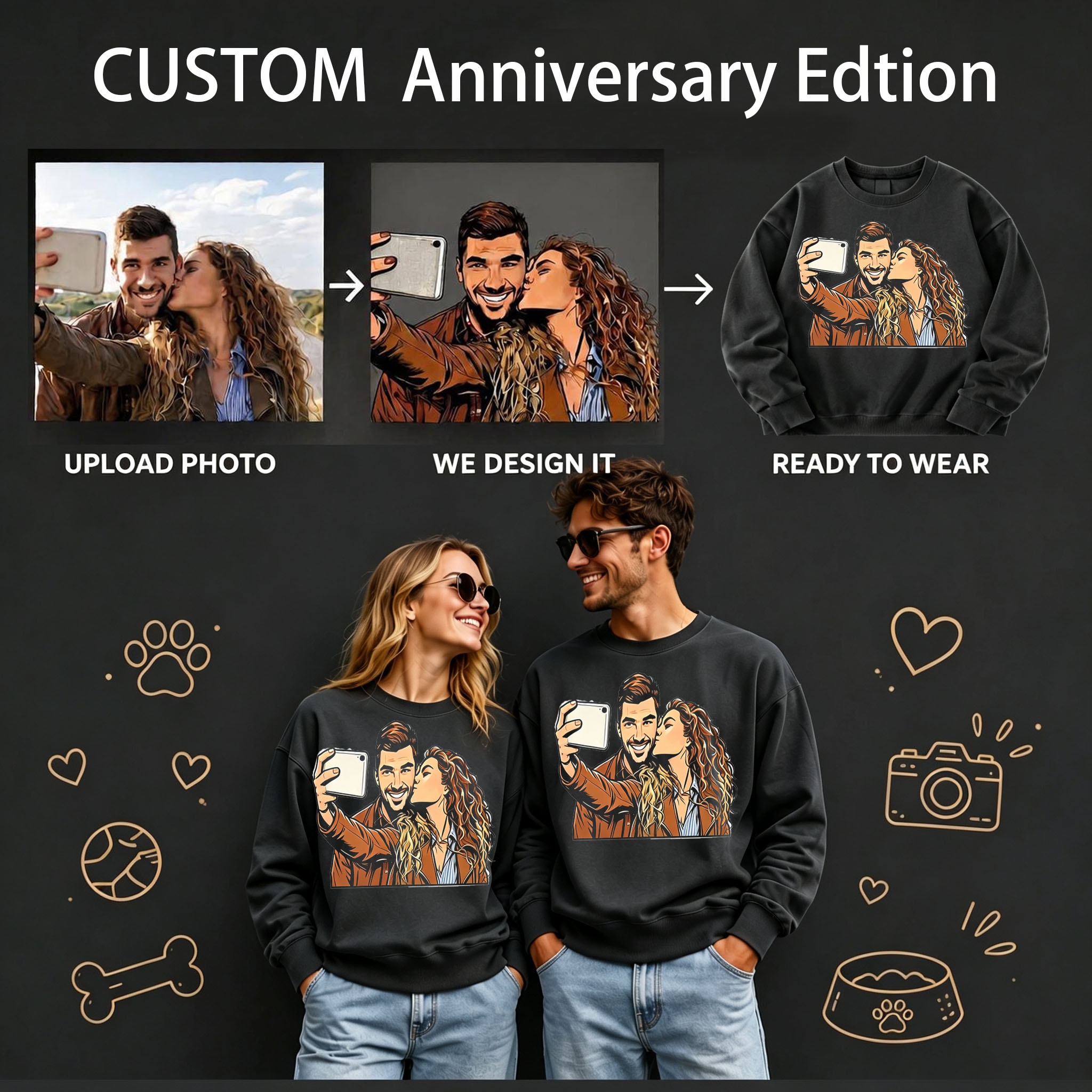 Anniversary Edition | Custom Crewneck Sweatshirt