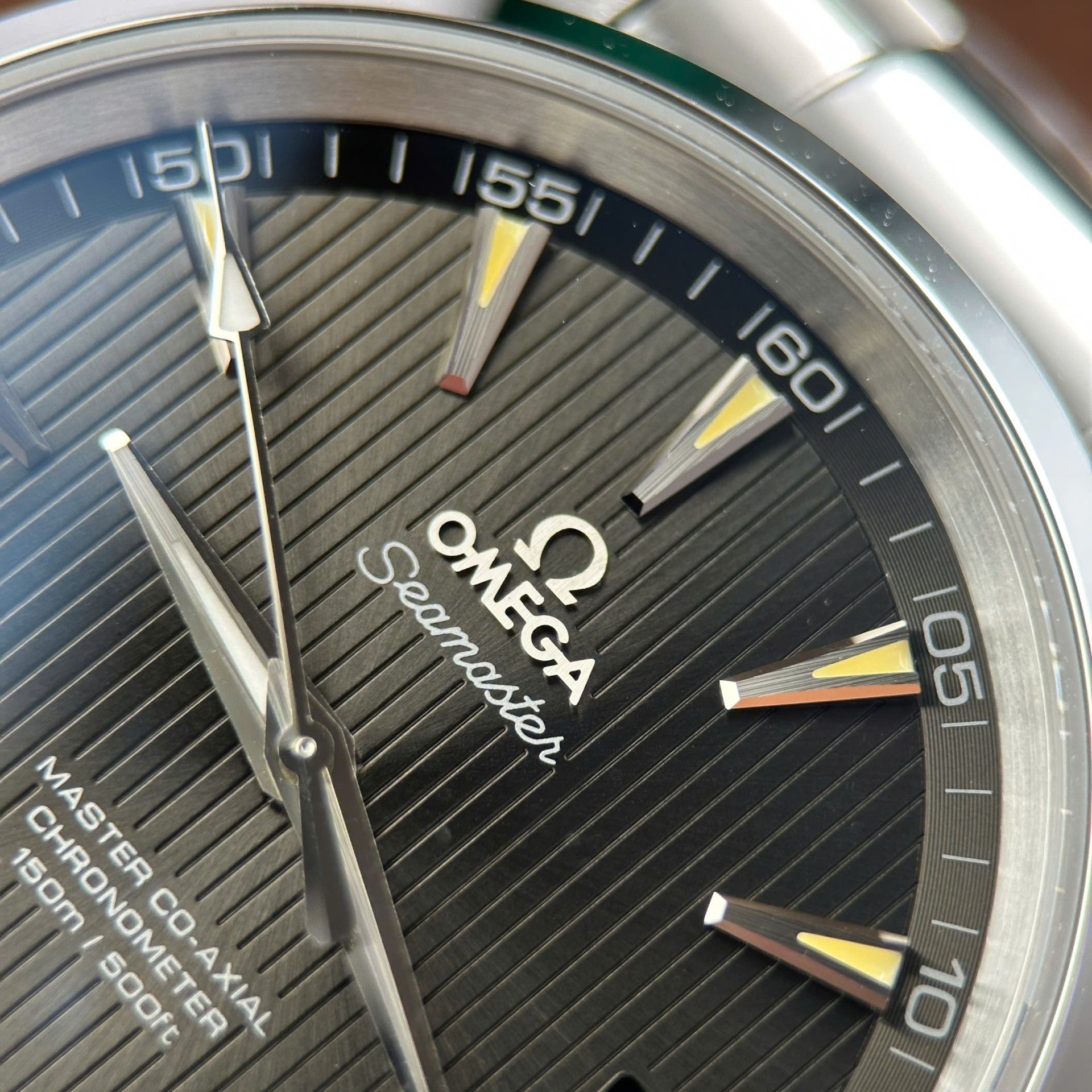 Omega Seamaster Aqua Terra 150M Best Replica Watches Green Dial Metal Wire VS Factory 41mm - Top club