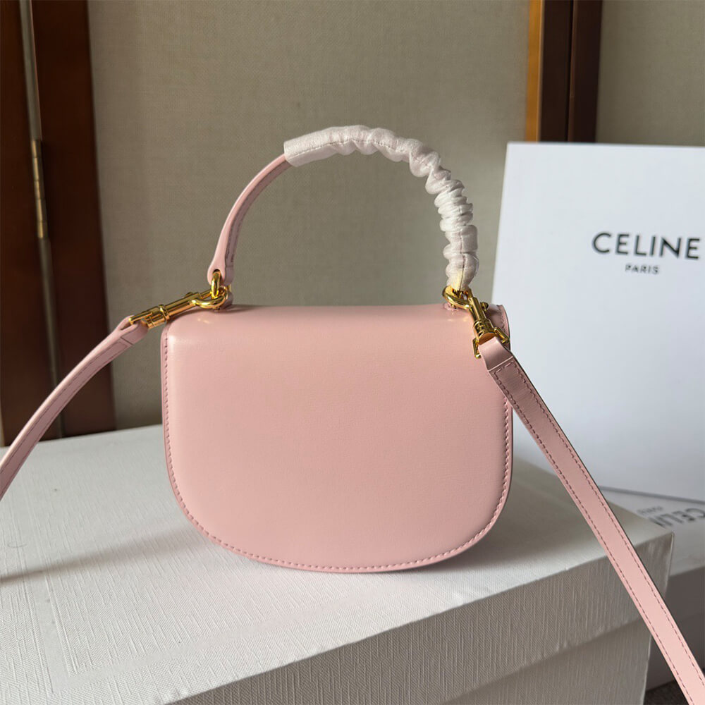 Celine MINI BESACE CLEA in Shiny Calfskin(HIGH-END GRADE)1:1High-quality replica