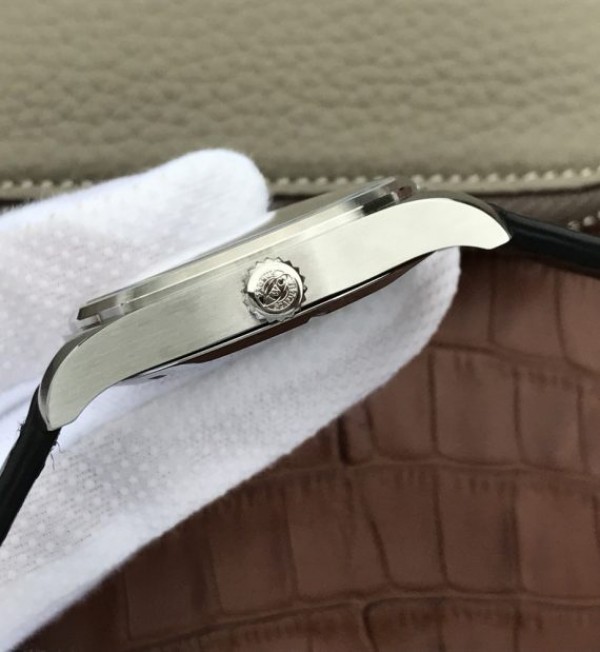 Replica IWC XF Mark XVII Black Dial Black Leather Strap A2892 - Top club